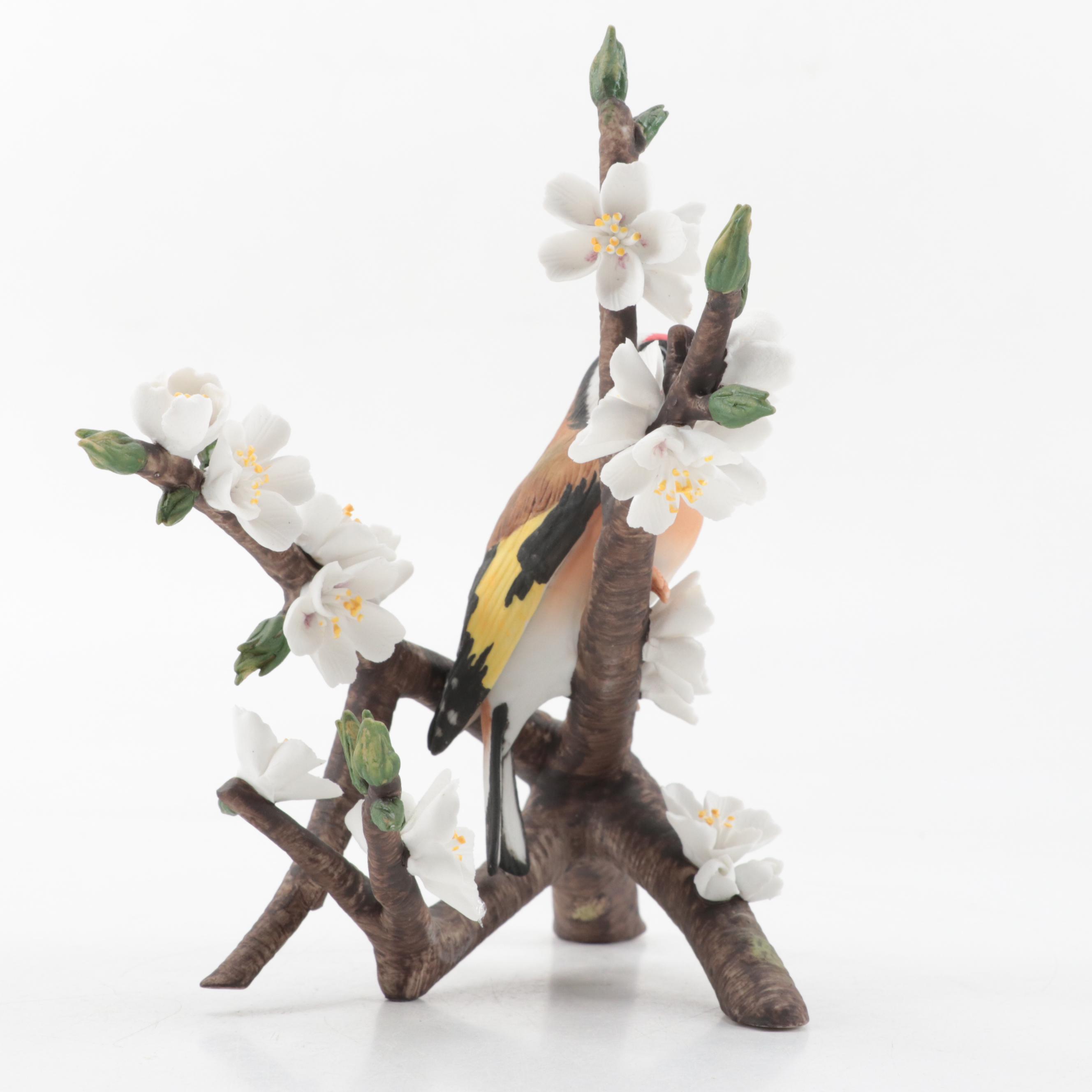 Franklin Mint Limited Edition "European Robin" and More Porcelain Bird Figurines