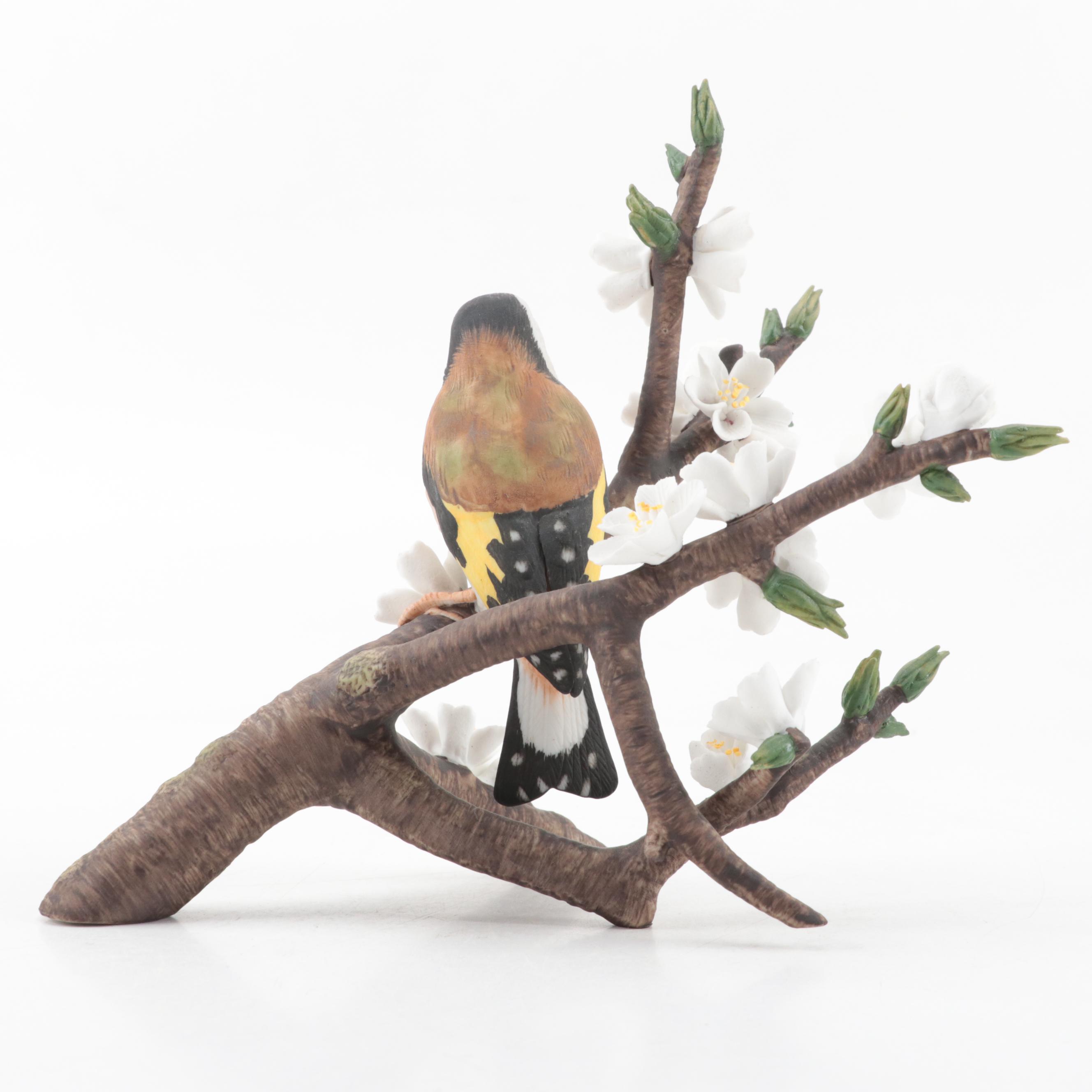 Franklin Mint Limited Edition "European Robin" and More Porcelain Bird Figurines