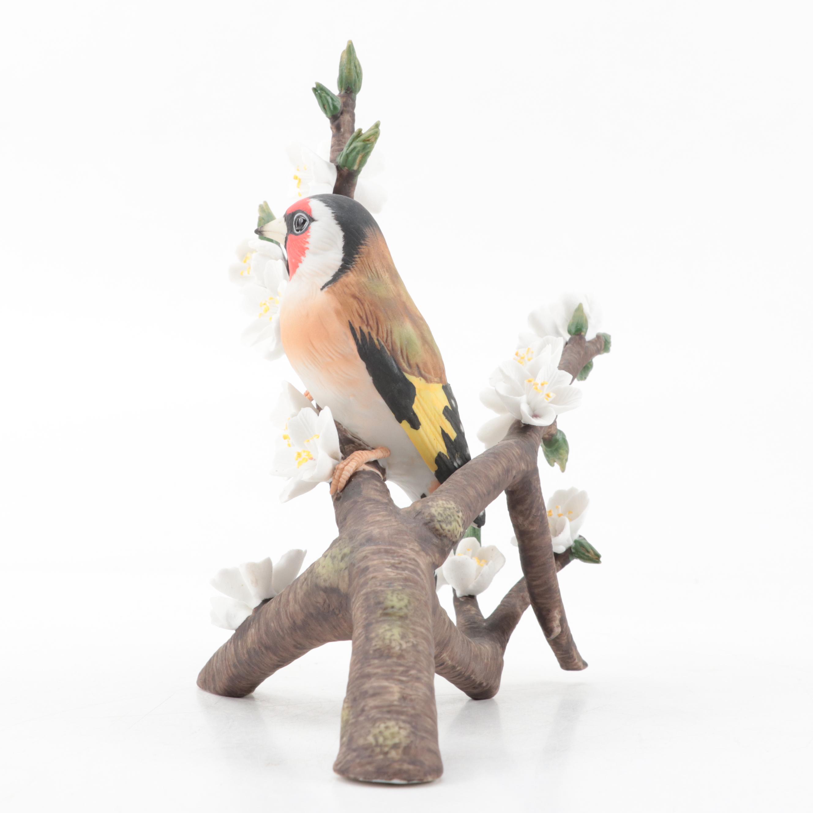 Franklin Mint Limited Edition "European Robin" and More Porcelain Bird Figurines