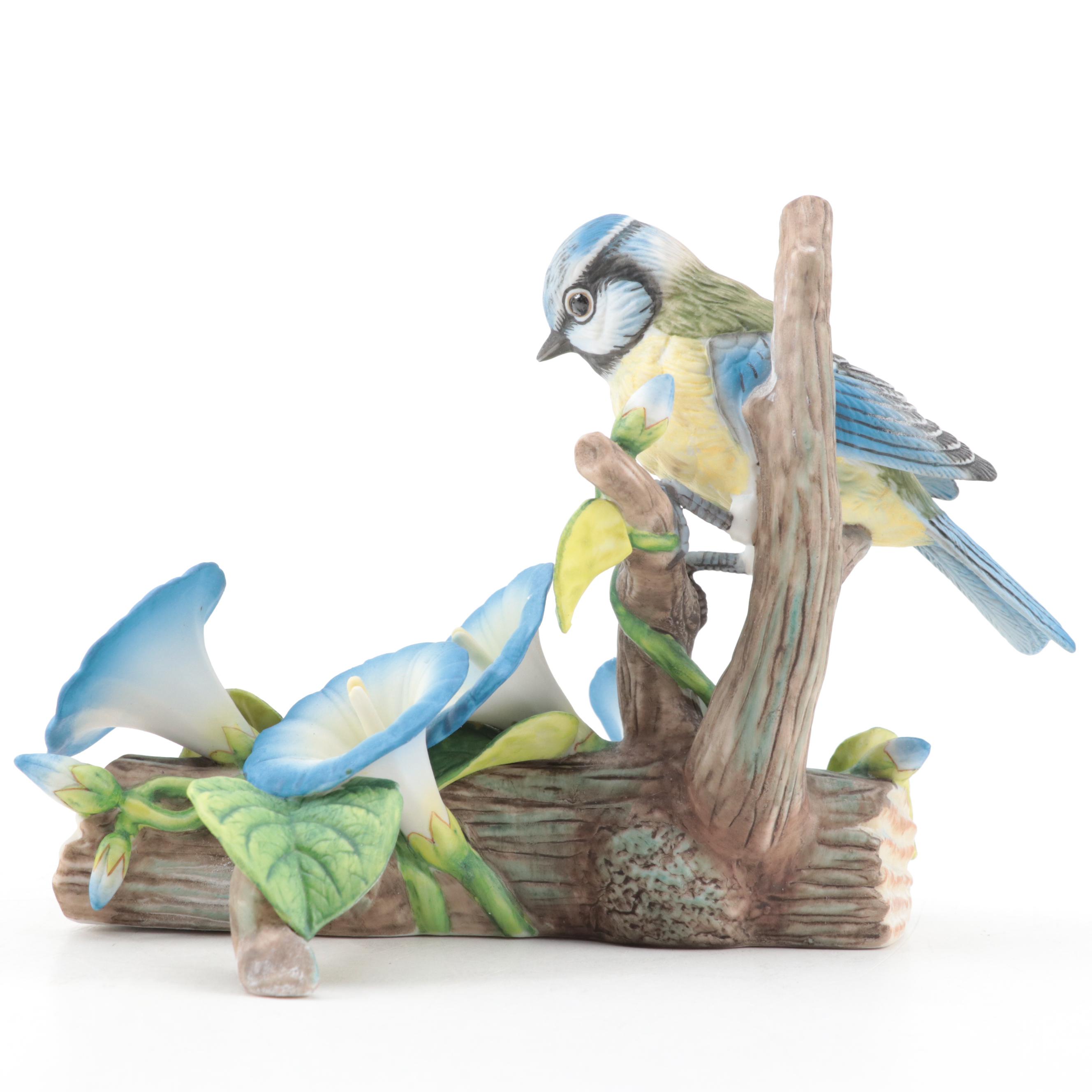 Franklin Mint Limited Edition "European Robin" and More Porcelain Bird Figurines