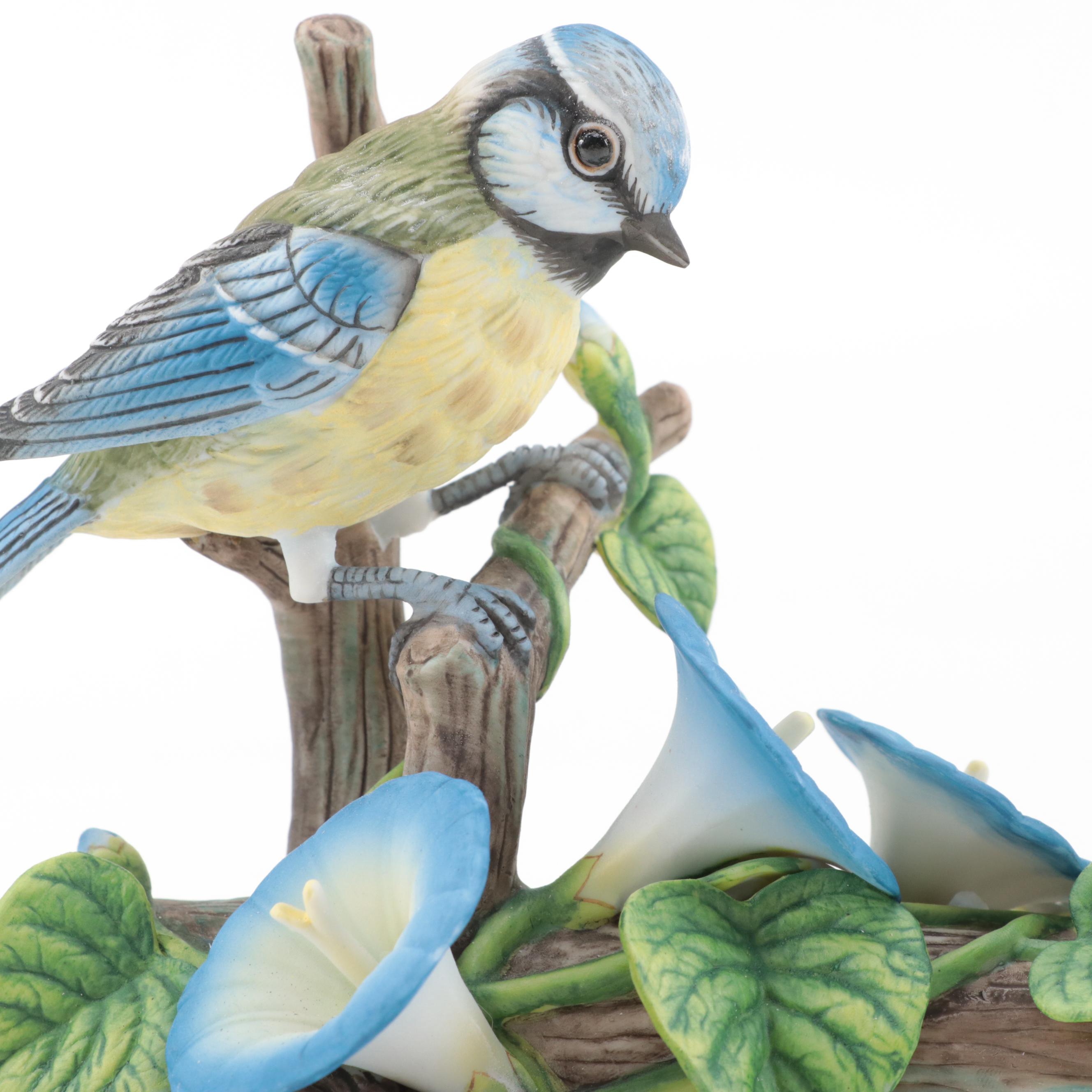 Franklin Mint Limited Edition "European Robin" and More Porcelain Bird Figurines