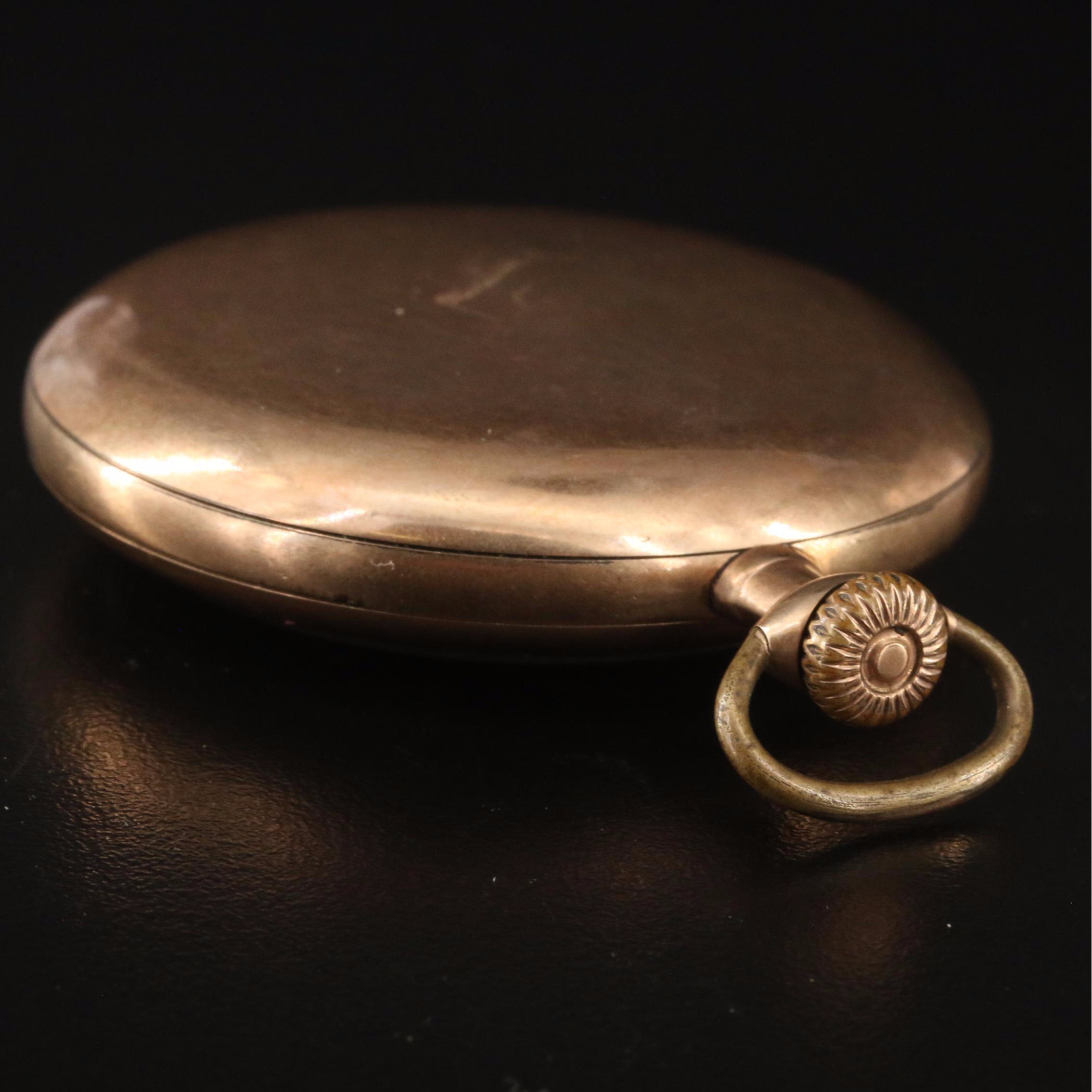 1911 Elgin Father Time Up-Down Wind Indicator Pocket Watch