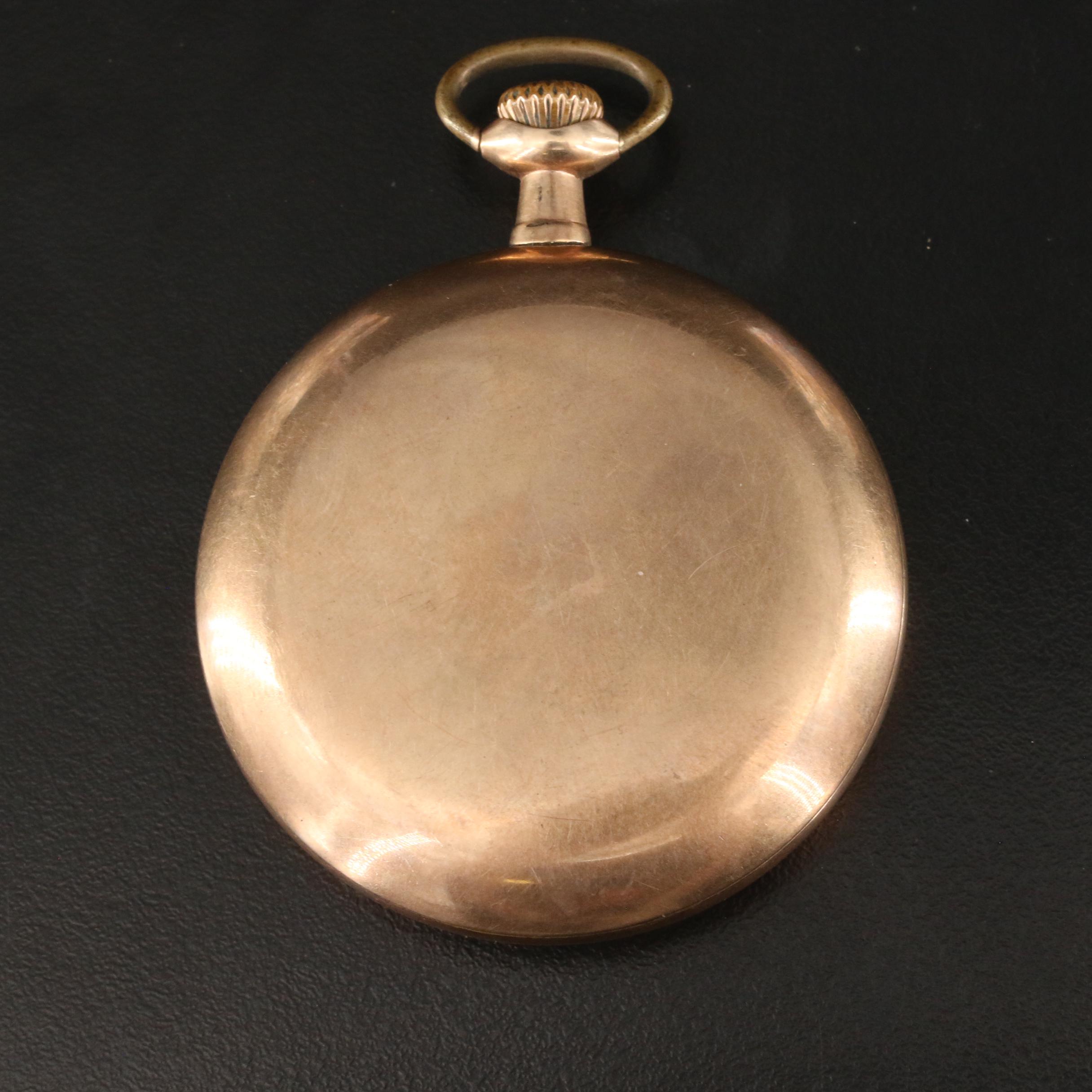 1911 Elgin Father Time Up-Down Wind Indicator Pocket Watch