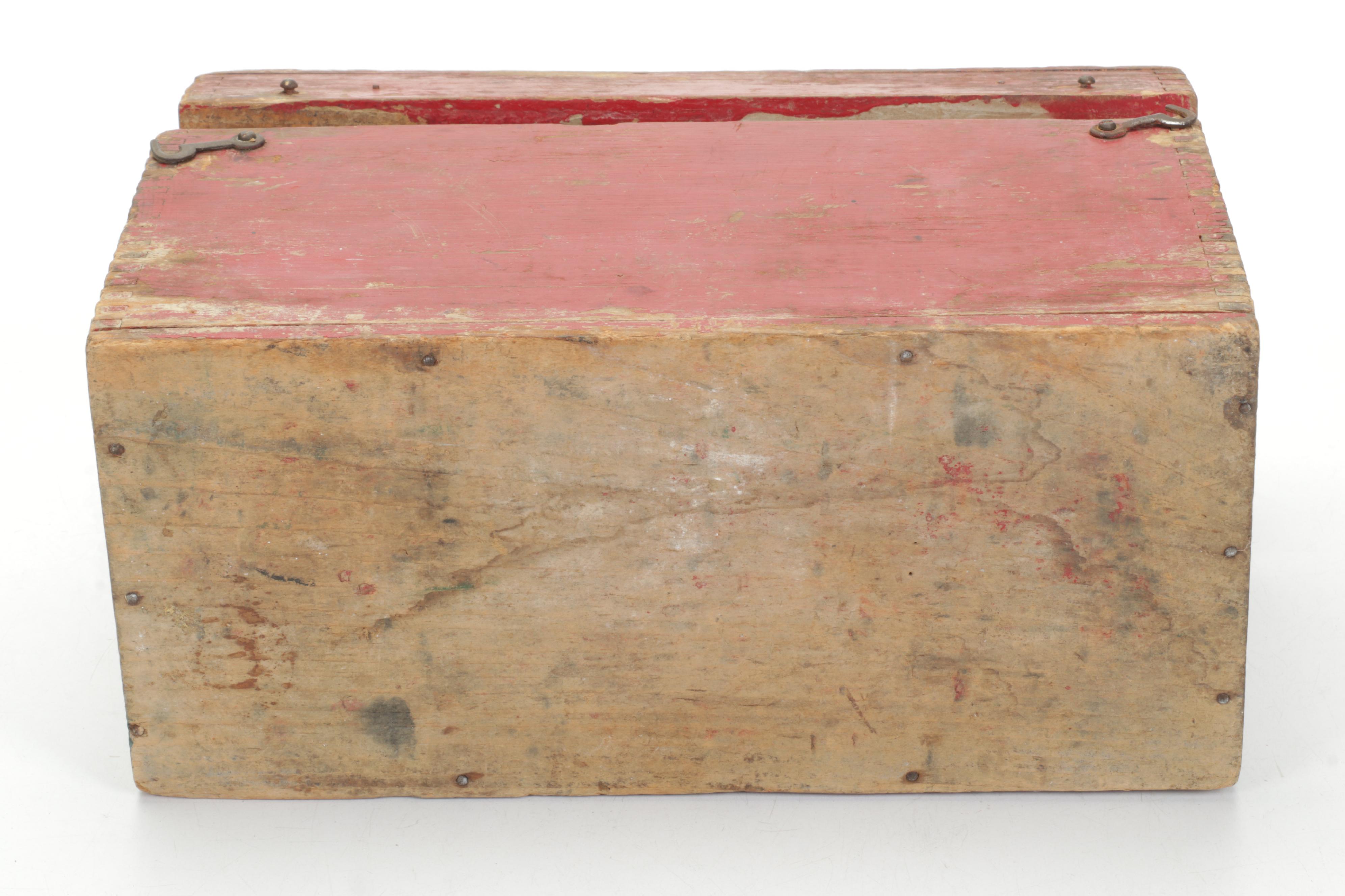 Sears Craftsman Surveyor Transit Compass with Case, Early to Mid-20th C