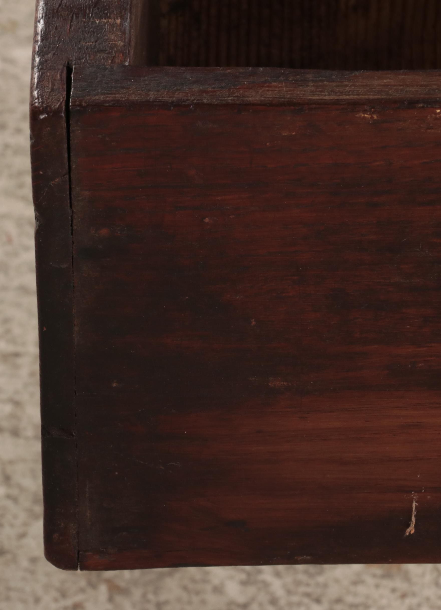 French Provincial Oak Coffee Table, 19th Century and Adapted