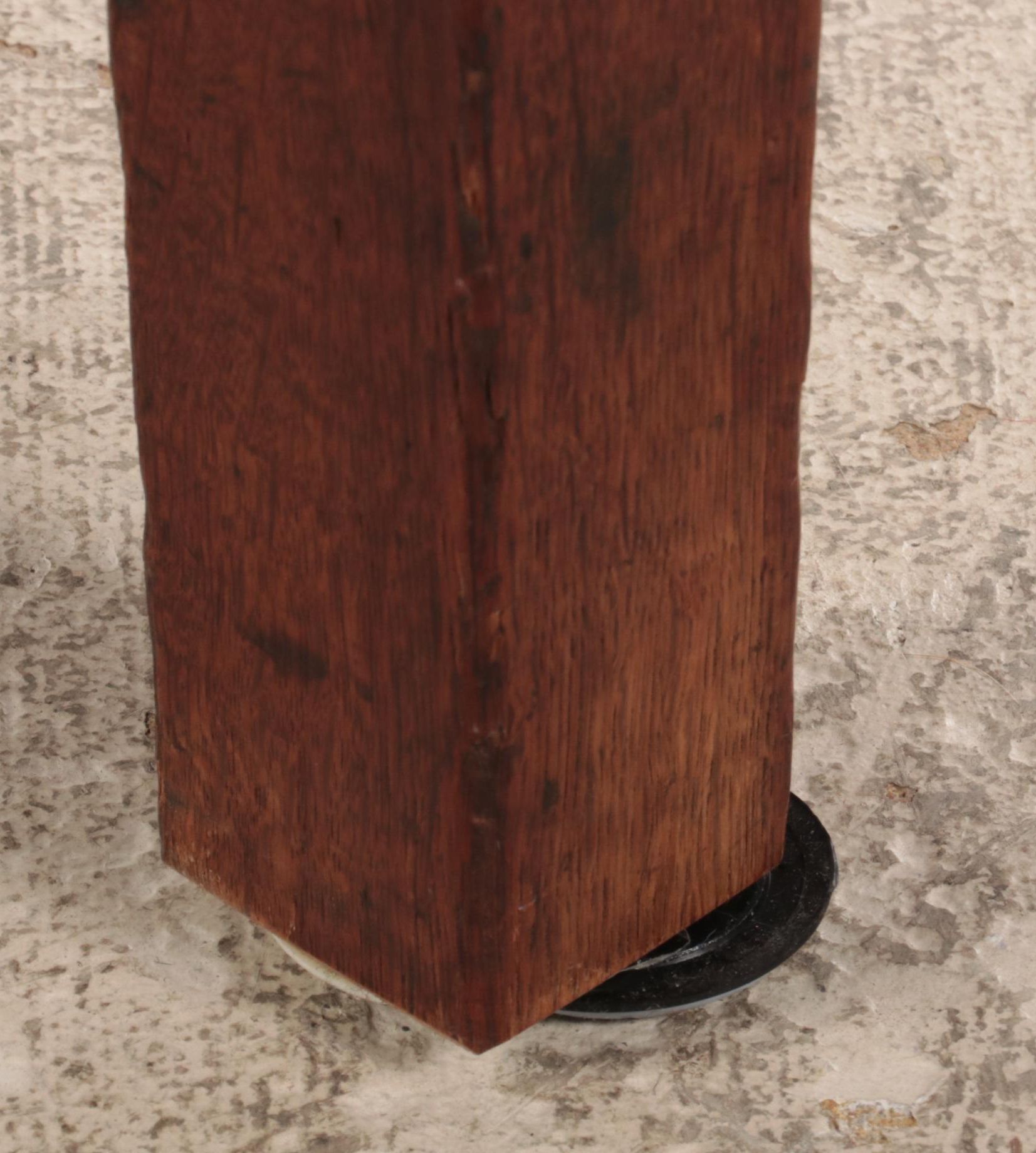 French Provincial Oak Coffee Table, 19th Century and Adapted