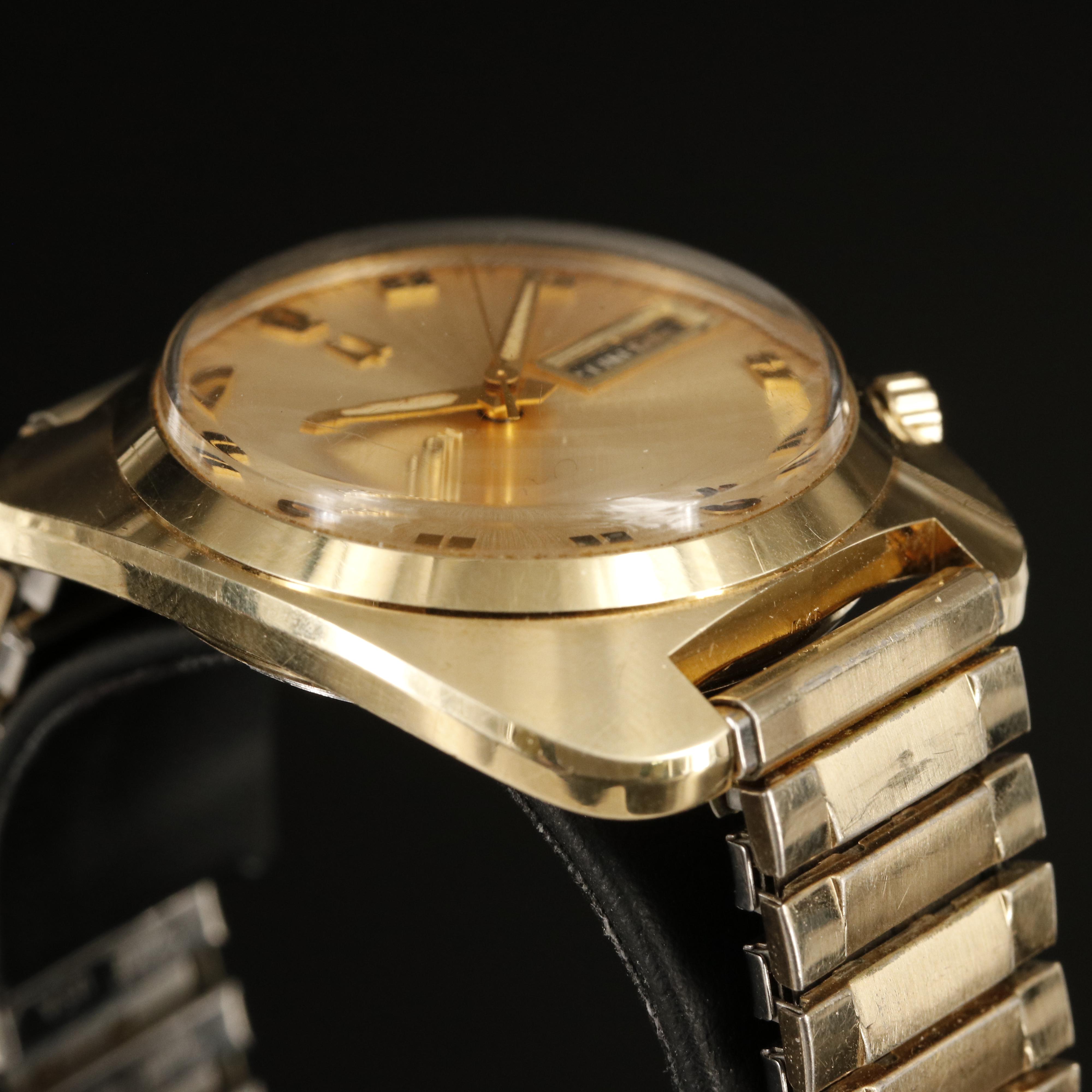 1968 14K Bulova Accutron "Tuning Fork" Movement Watch