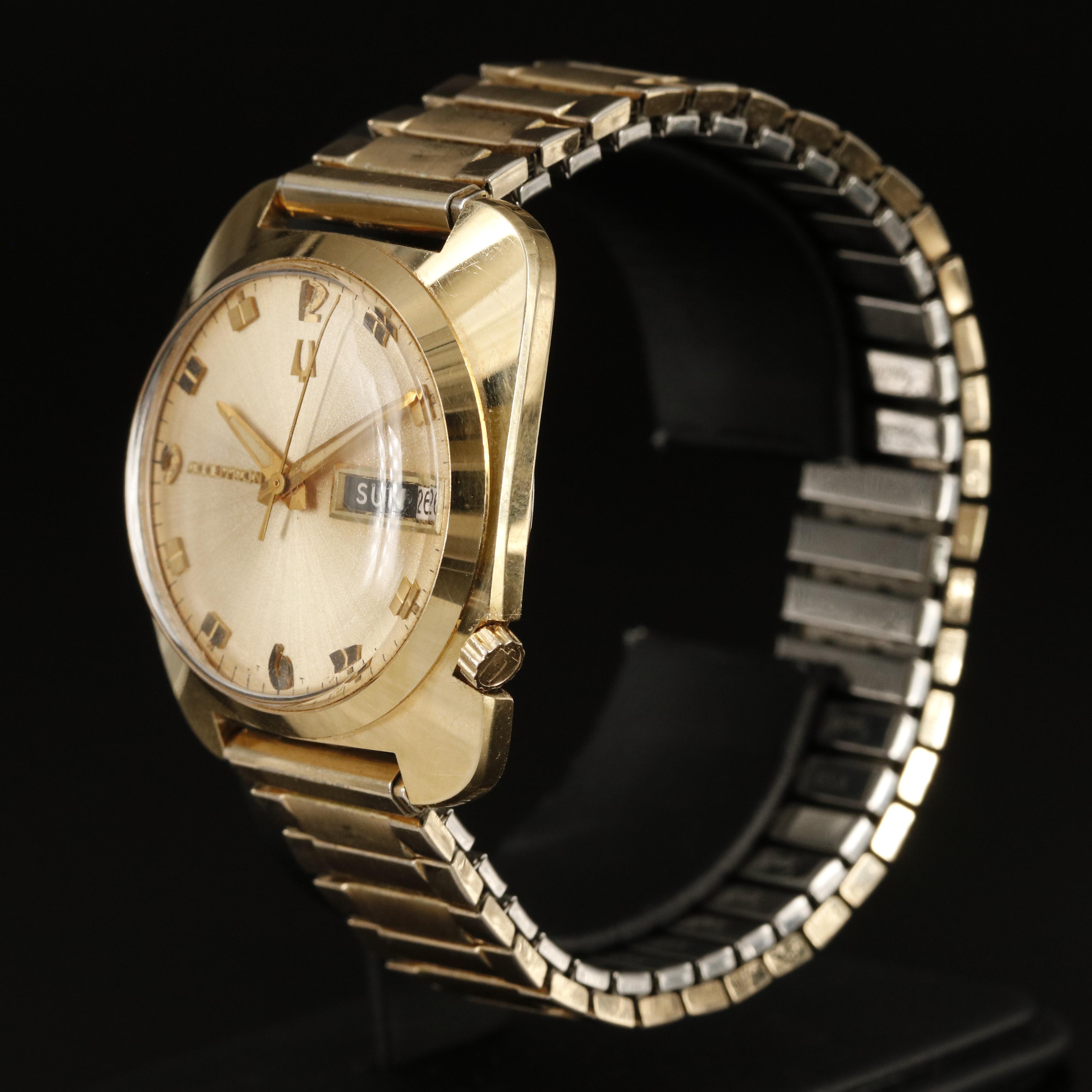 1968 14K Bulova Accutron "Tuning Fork" Movement Watch