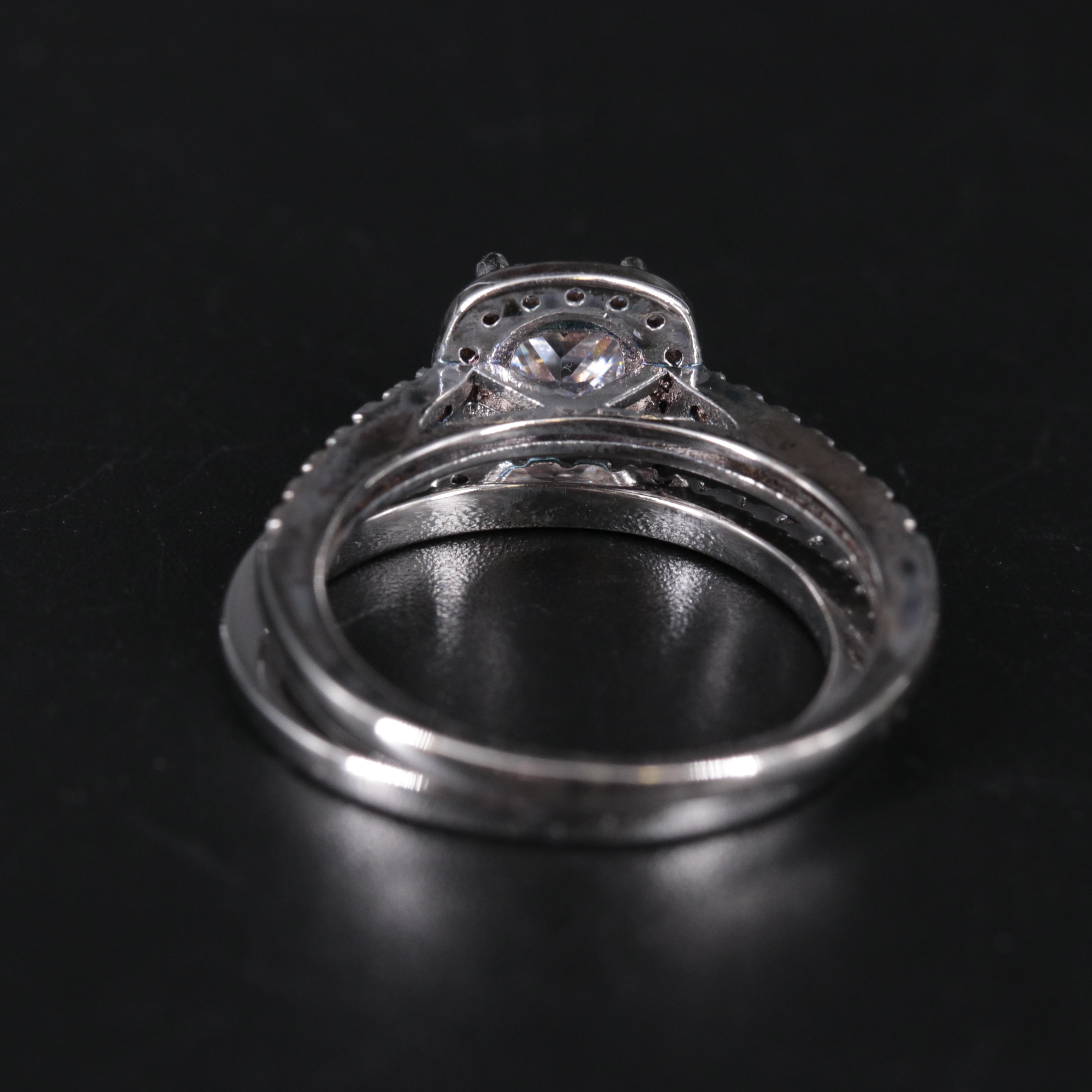 Sterling Silver Ring Duo Including Gemstones