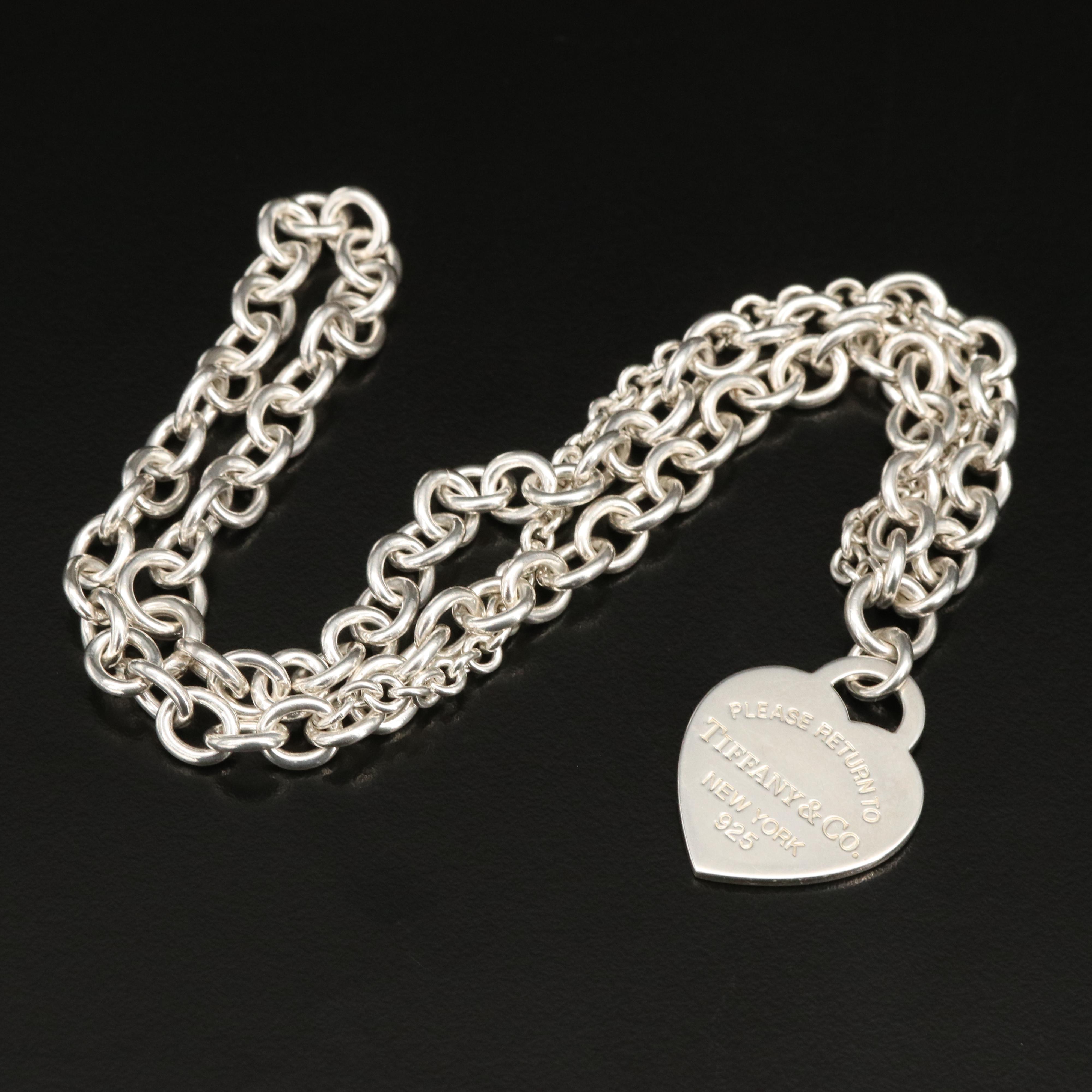 Tiffany & Co. "Return to Tiffany" Sterling Necklace