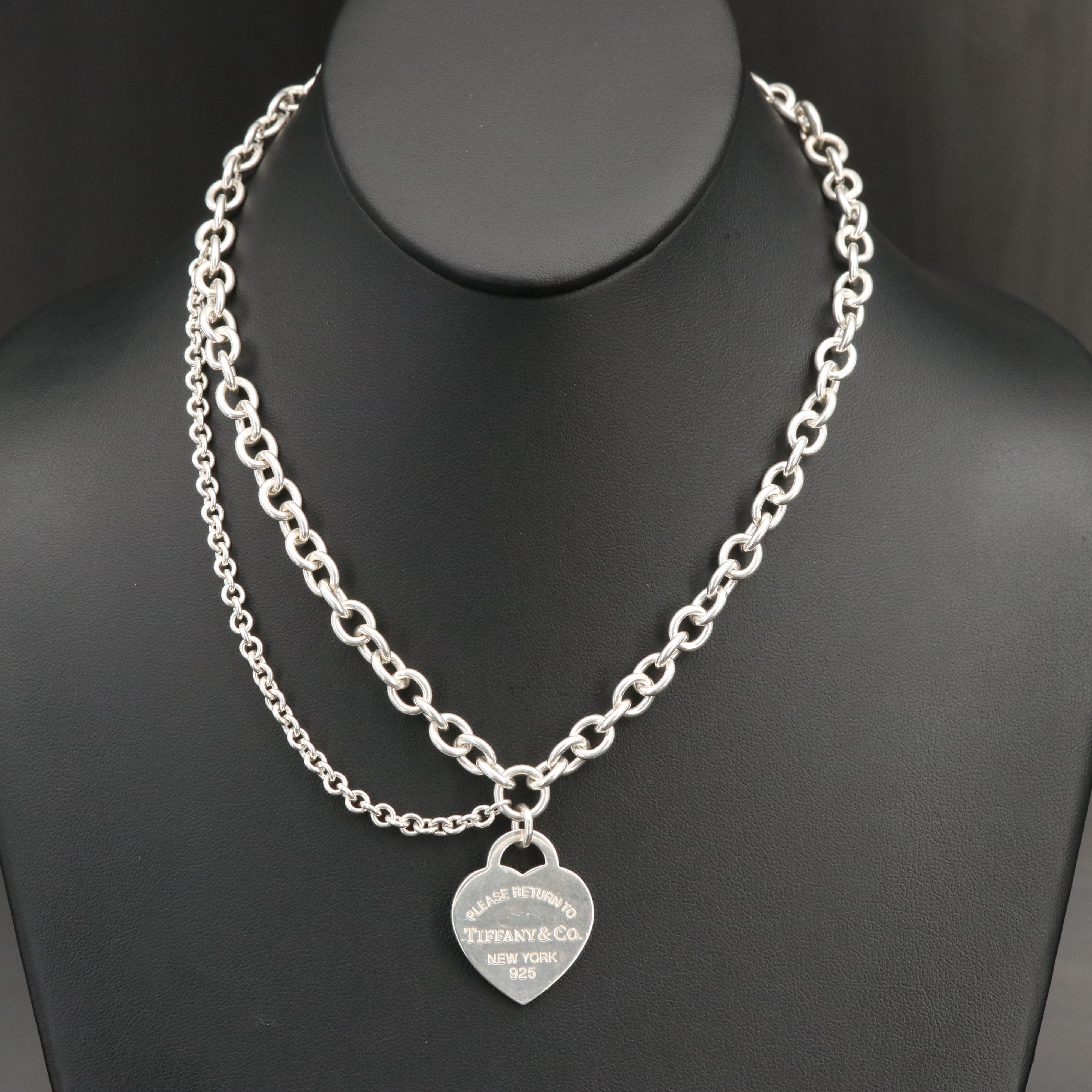 Tiffany & Co. "Return to Tiffany" Sterling Necklace