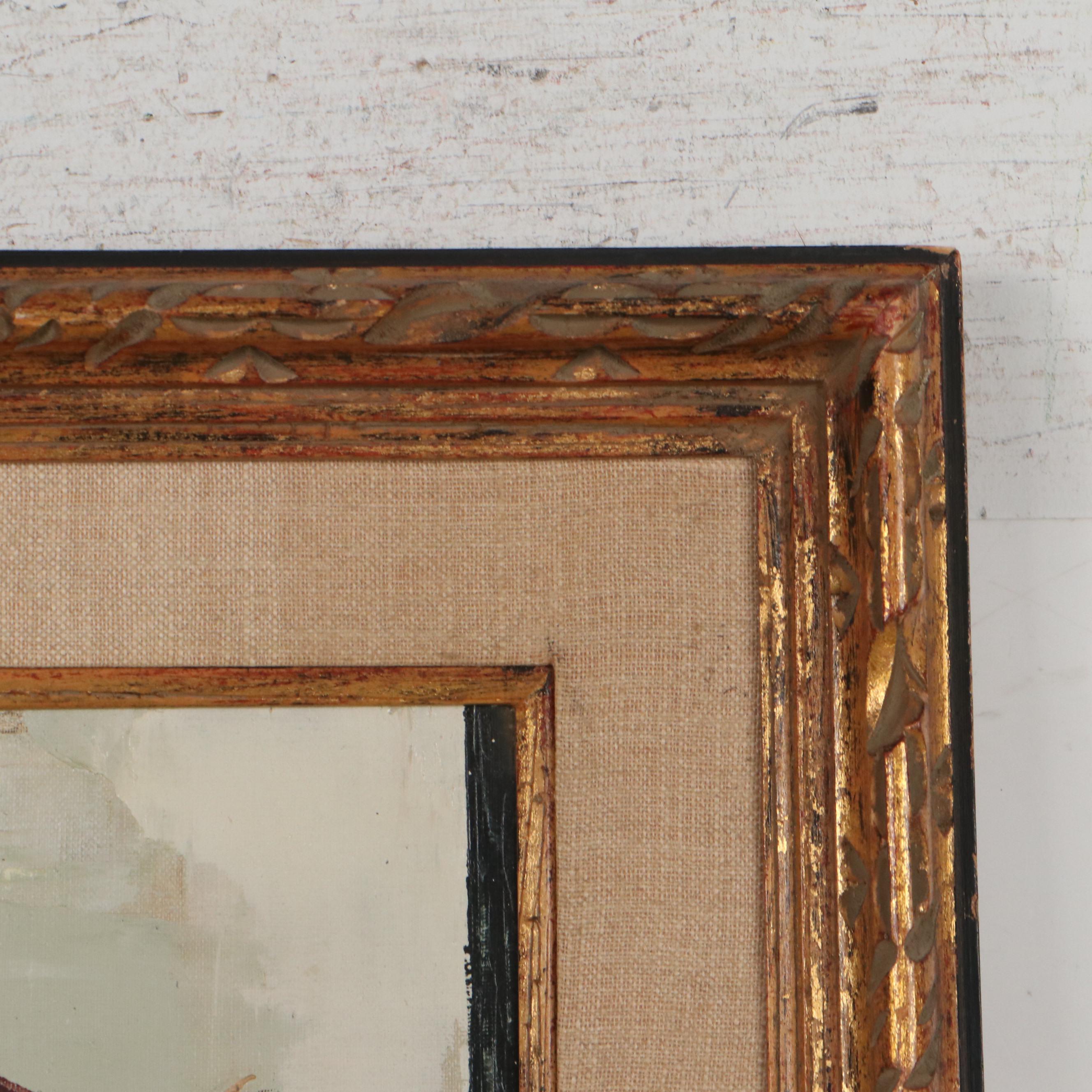 Jean Amiot Still Life Oil Painting, 1963