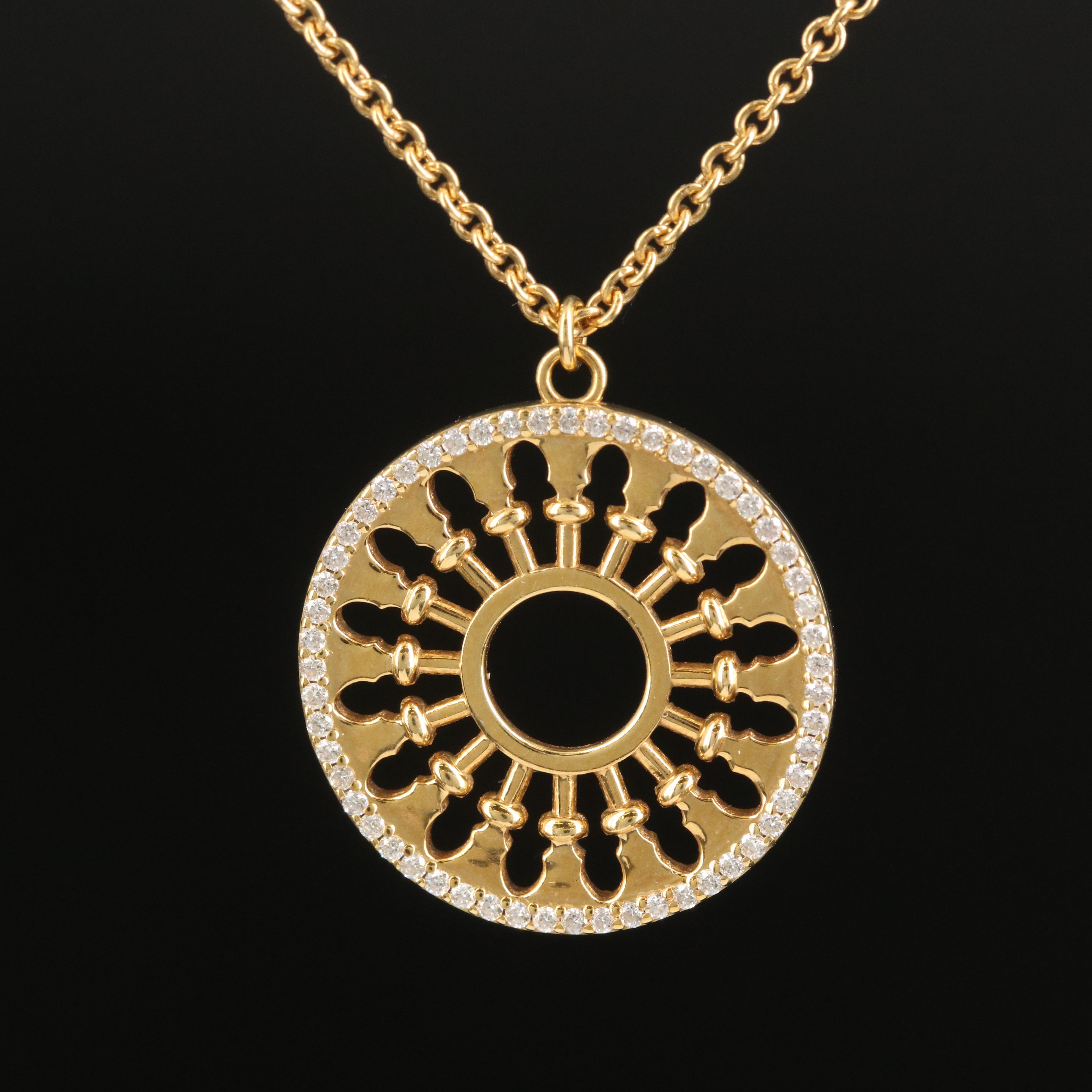 Paloma Picasso for Tiffany & Co. "Stella Venezia" 18K 0.28 CTW Diamond Necklace