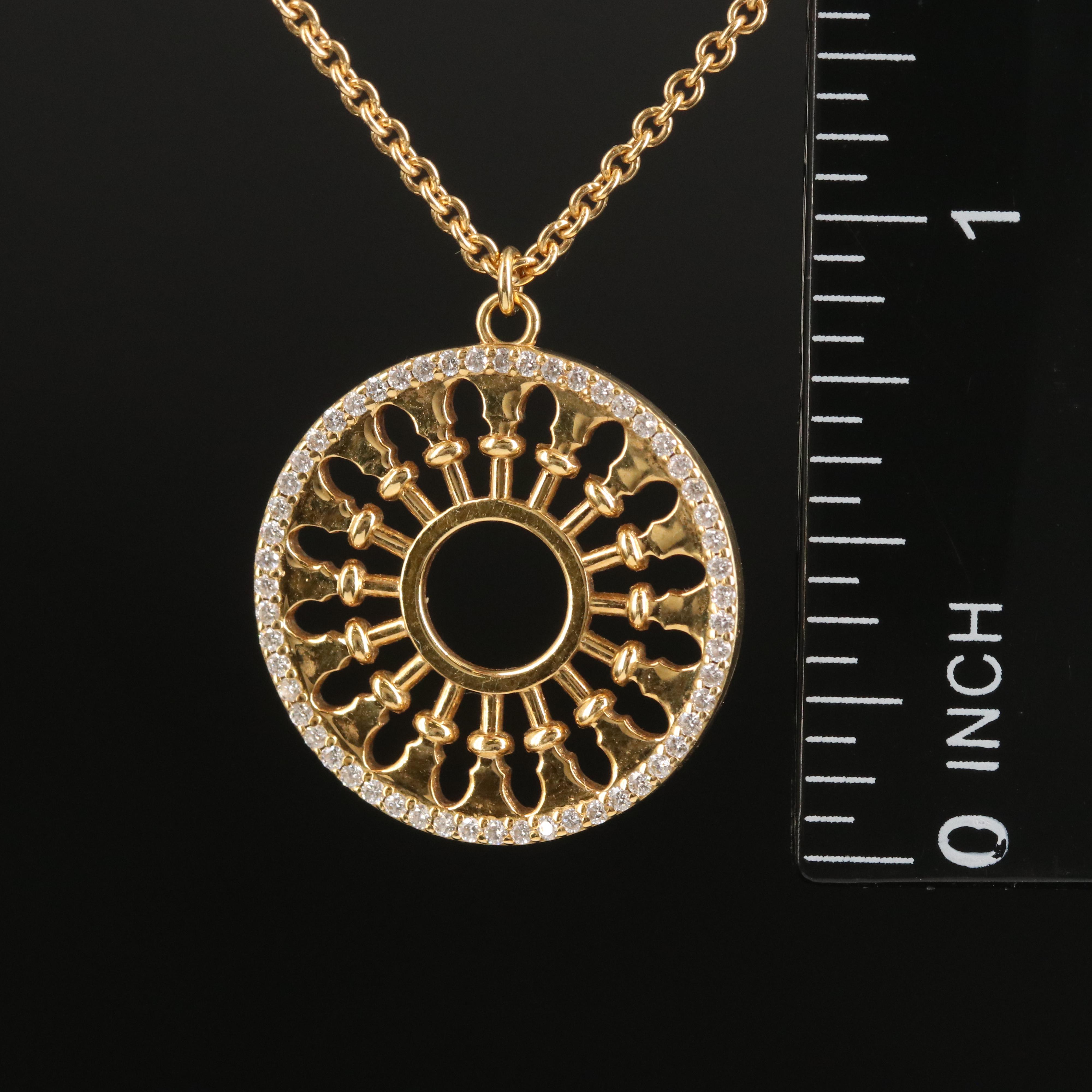 Paloma Picasso for Tiffany & Co. "Stella Venezia" 18K 0.28 CTW Diamond Necklace