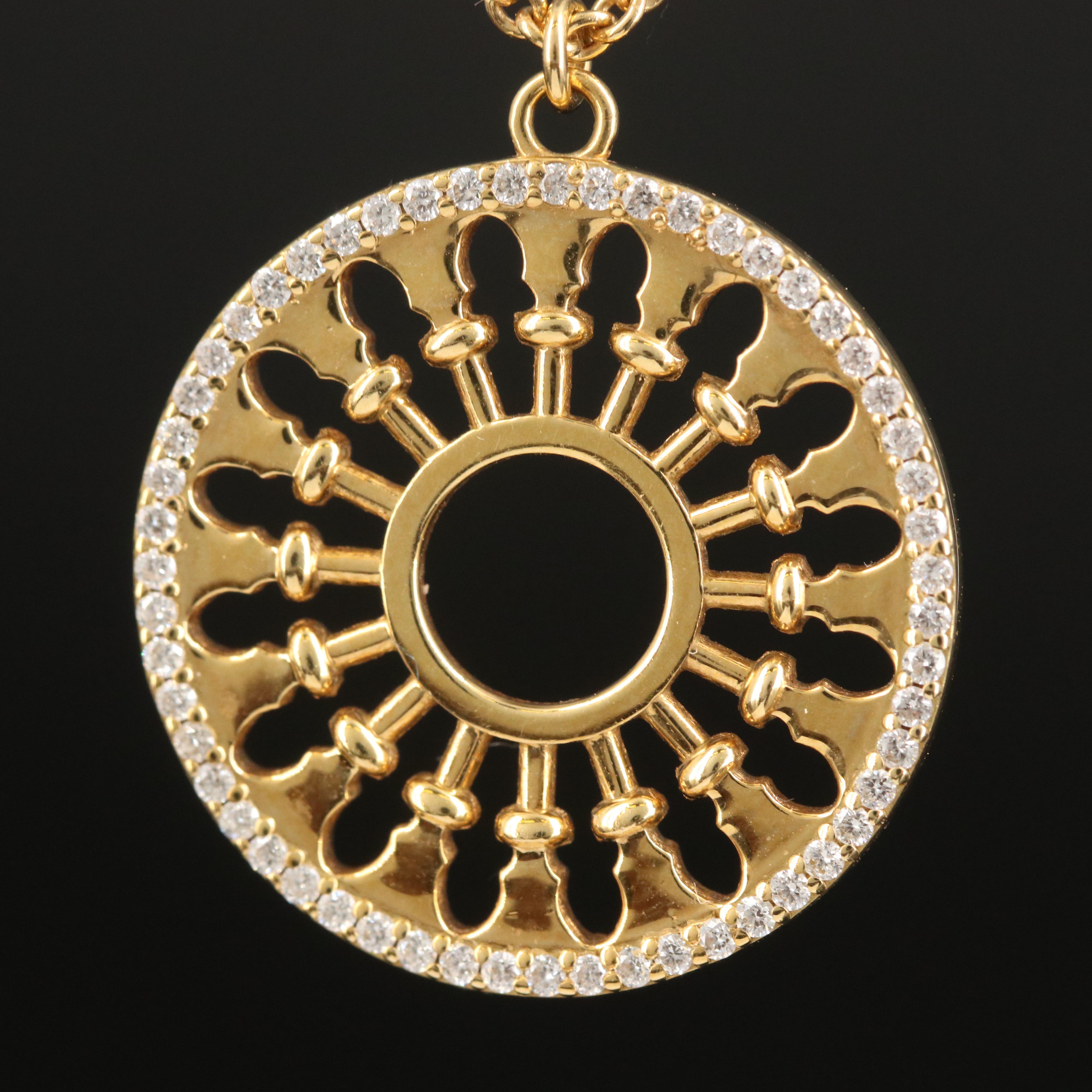 Paloma Picasso for Tiffany & Co. "Stella Venezia" 18K 0.28 CTW Diamond Necklace