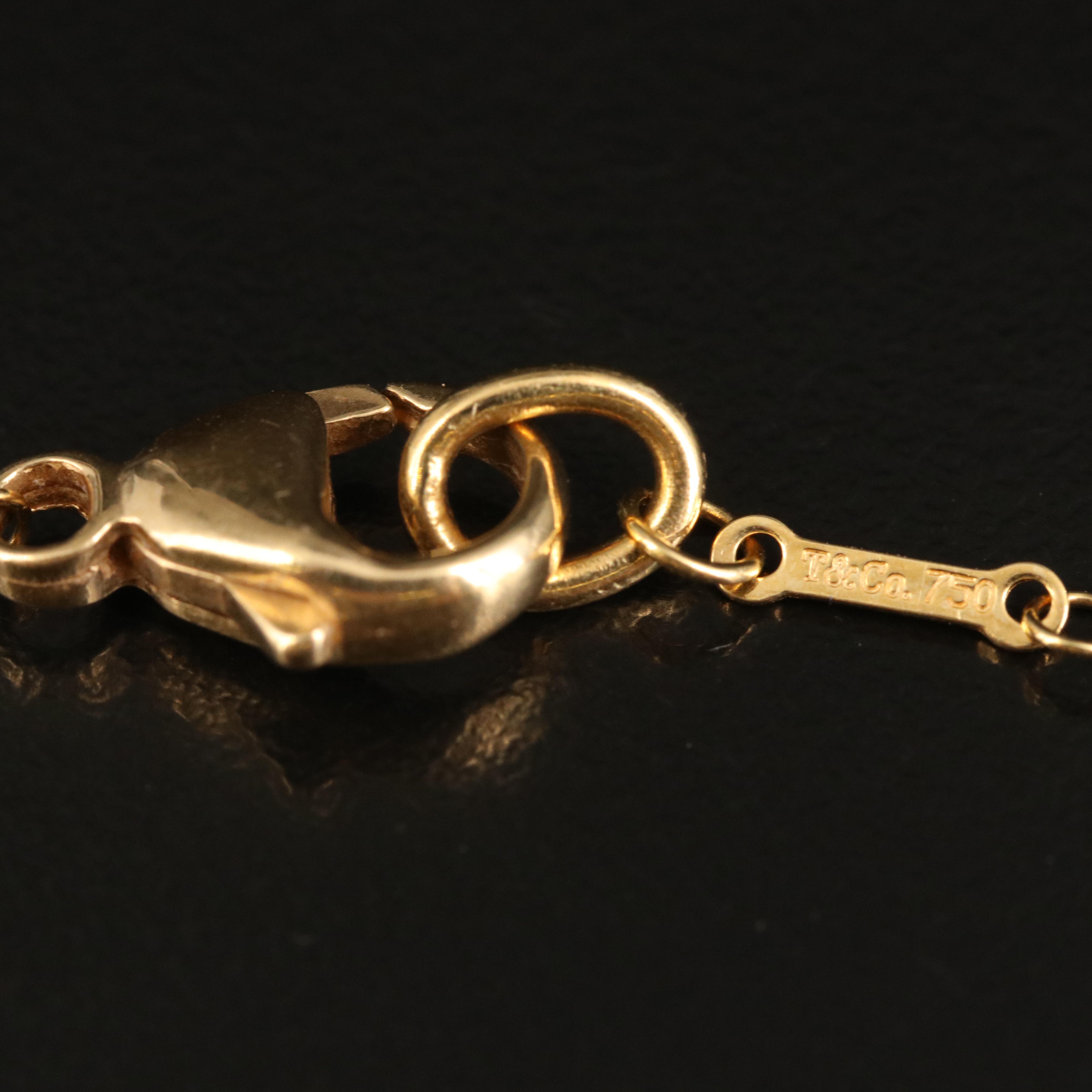 Paloma Picasso for Tiffany & Co. "Stella Venezia" 18K 0.28 CTW Diamond Necklace