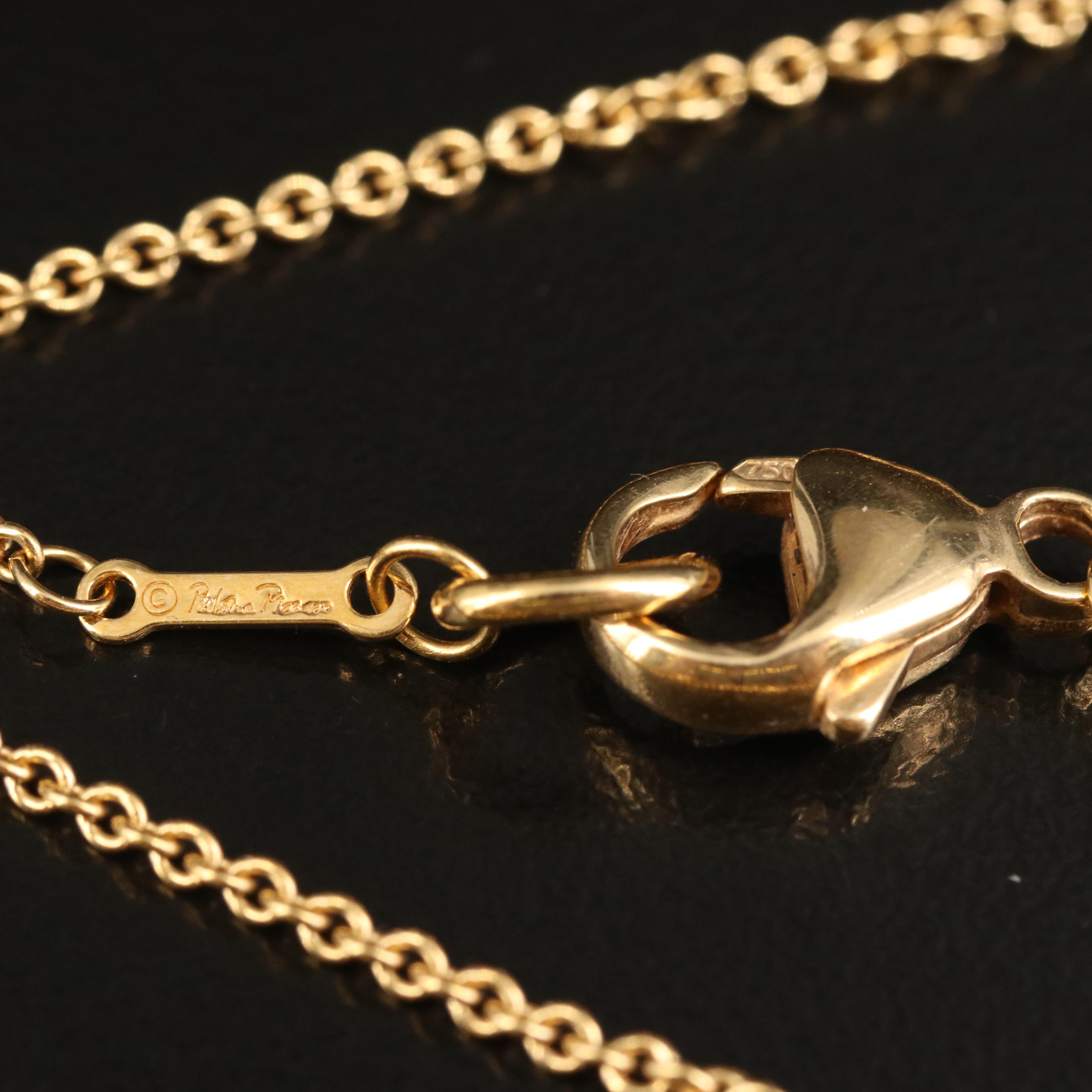 Paloma Picasso for Tiffany & Co. "Stella Venezia" 18K 0.28 CTW Diamond Necklace