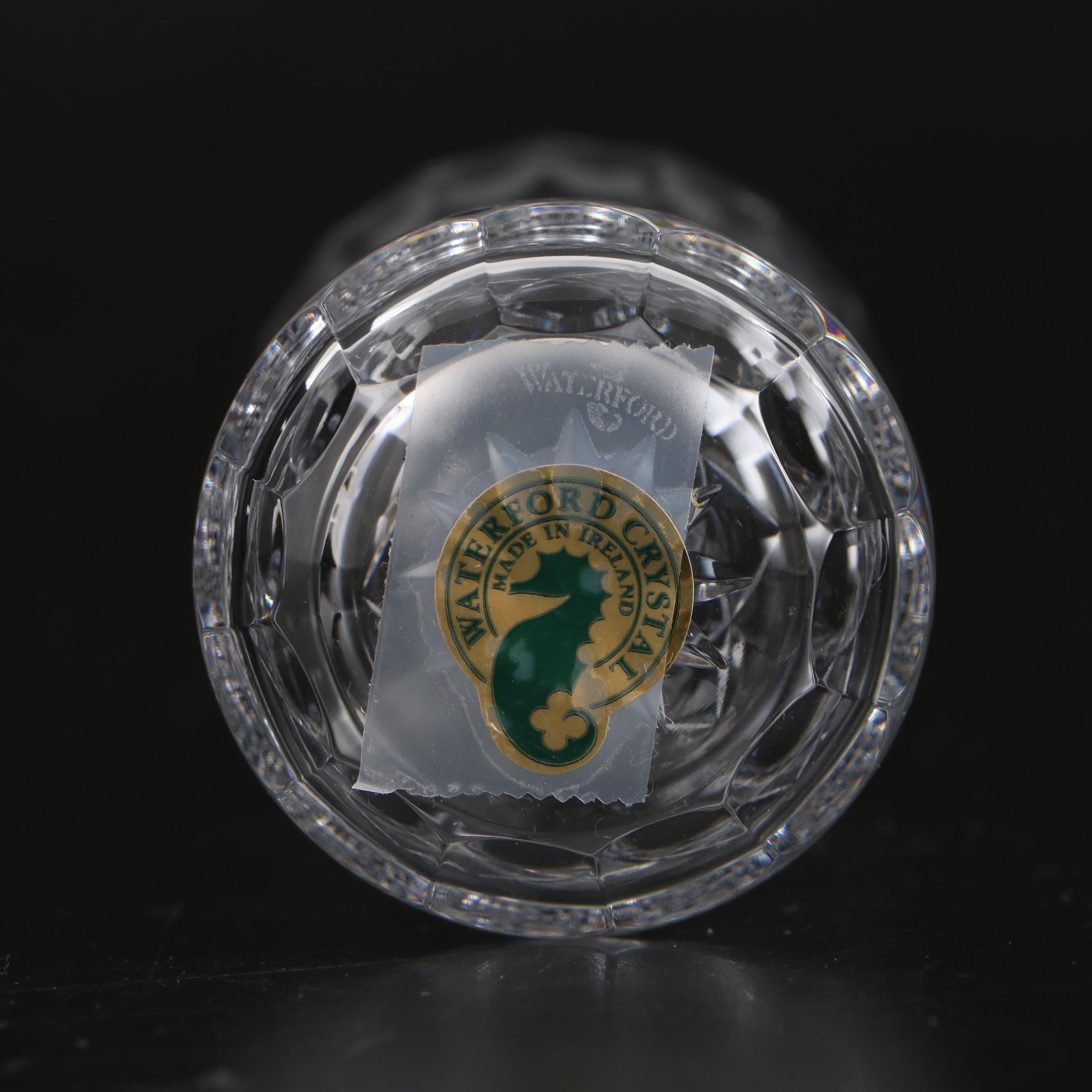 Waterford Crystal and Other Vases, Bowl and Ring Holder