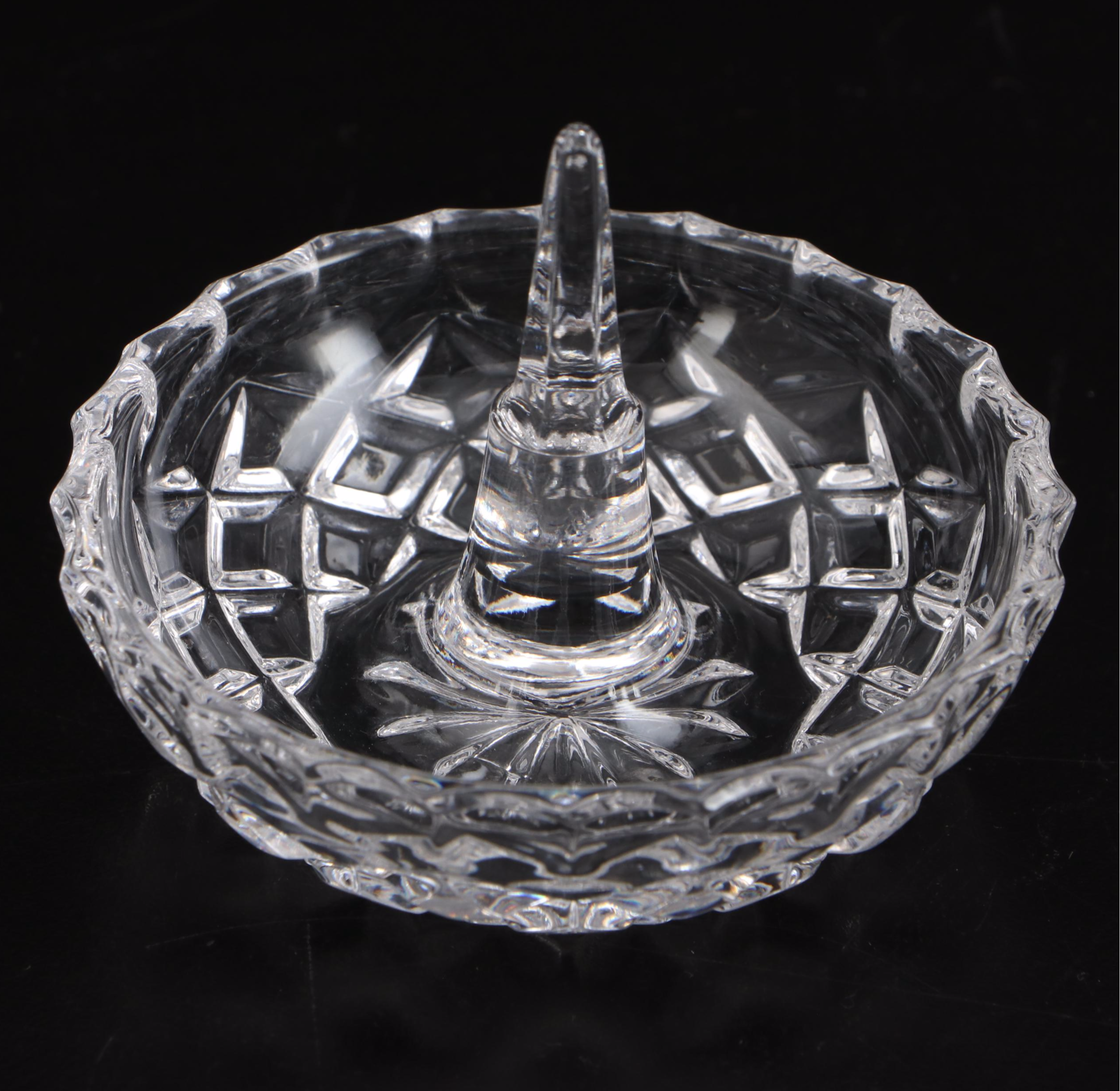 Waterford Crystal and Other Vases, Bowl and Ring Holder