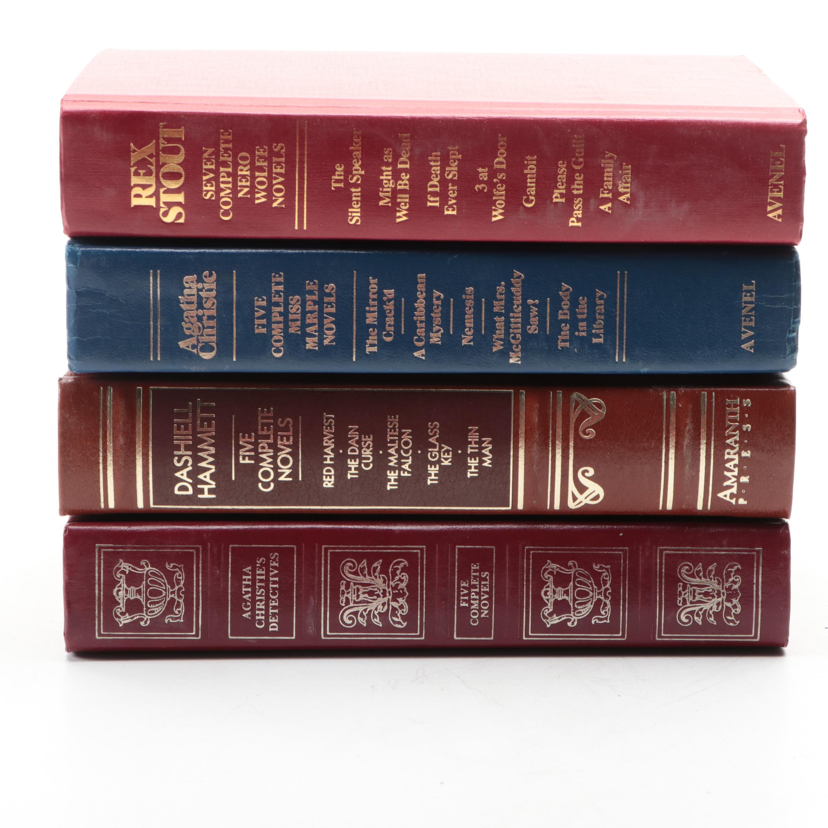 "Five Complete Miss Marple Novels" by Agatha Christie and More Mystery Books