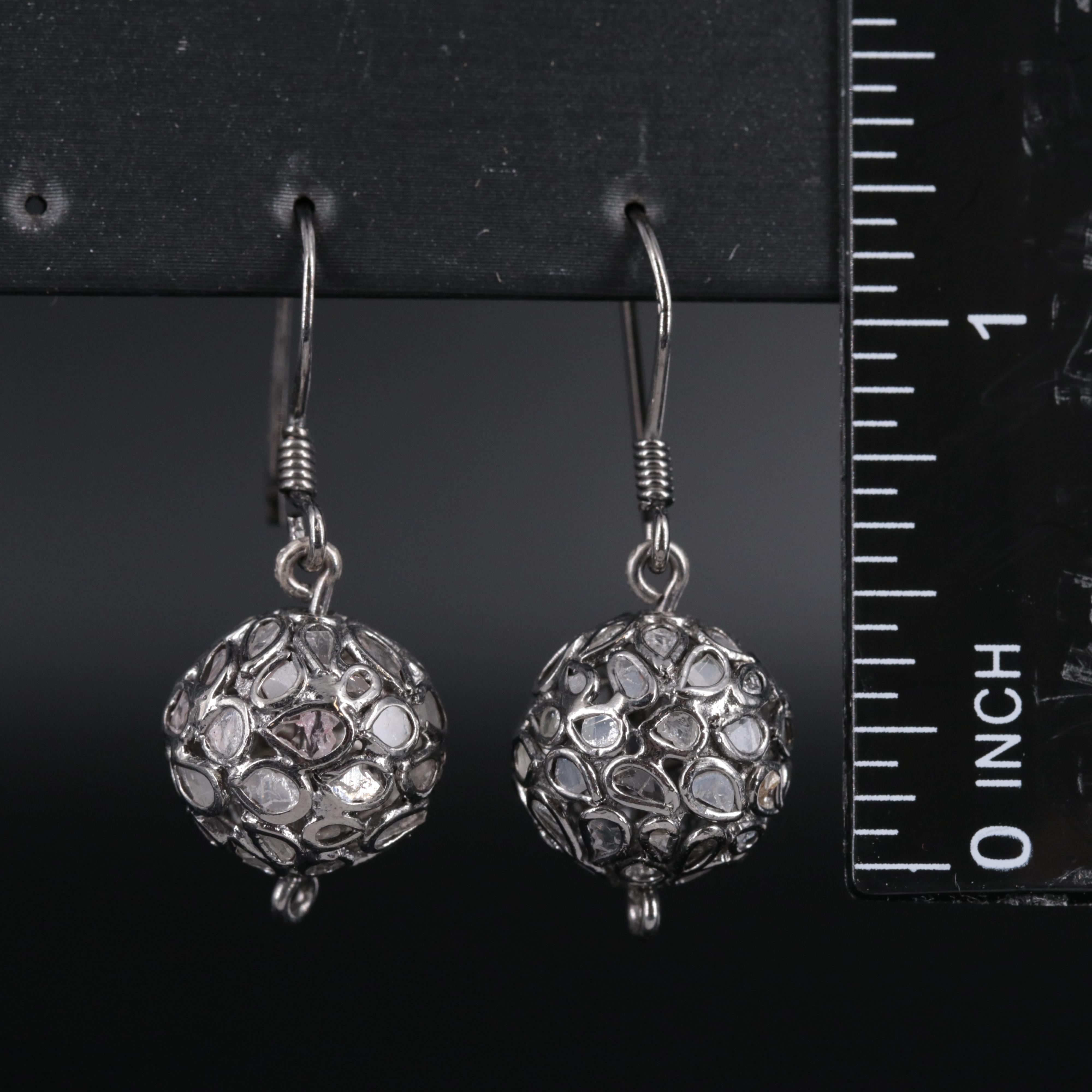 Sterling Silver Earrings Including Gemstones