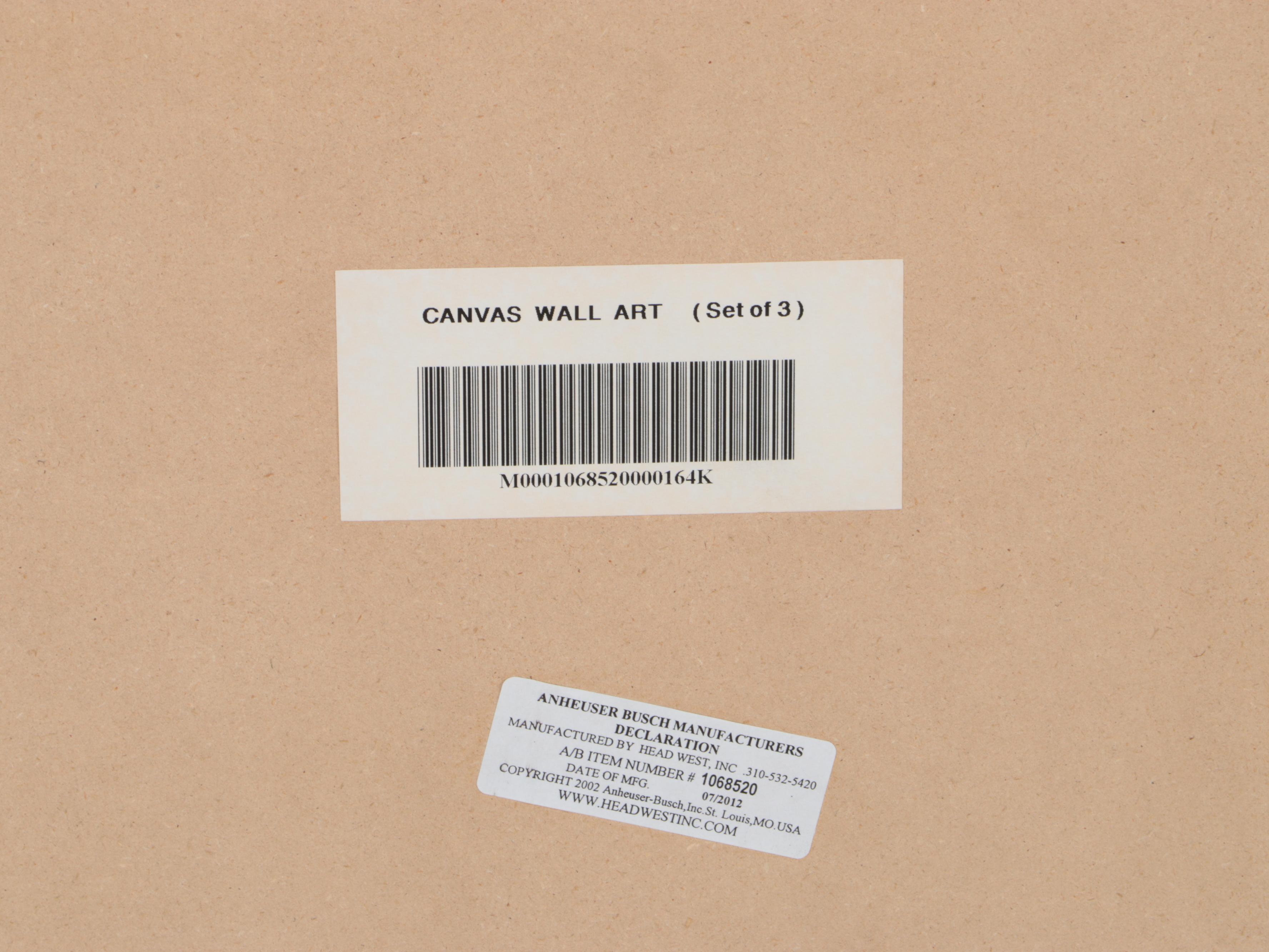 Stella Artois Three-Piece Bar Wall Art Prints