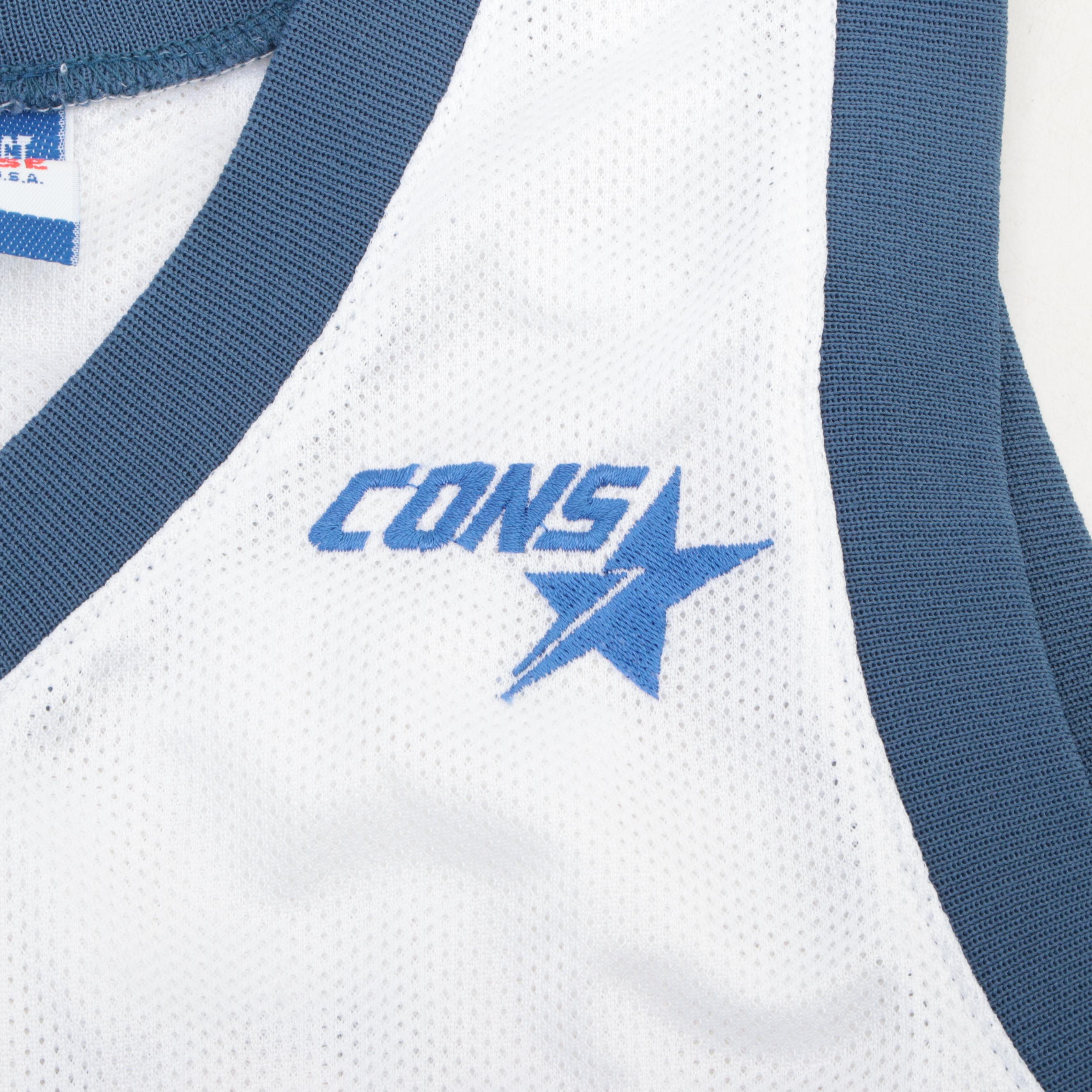 1996 University of Kentucky Wildcats Basketball #40 Walter McCarthy Denim Jersey