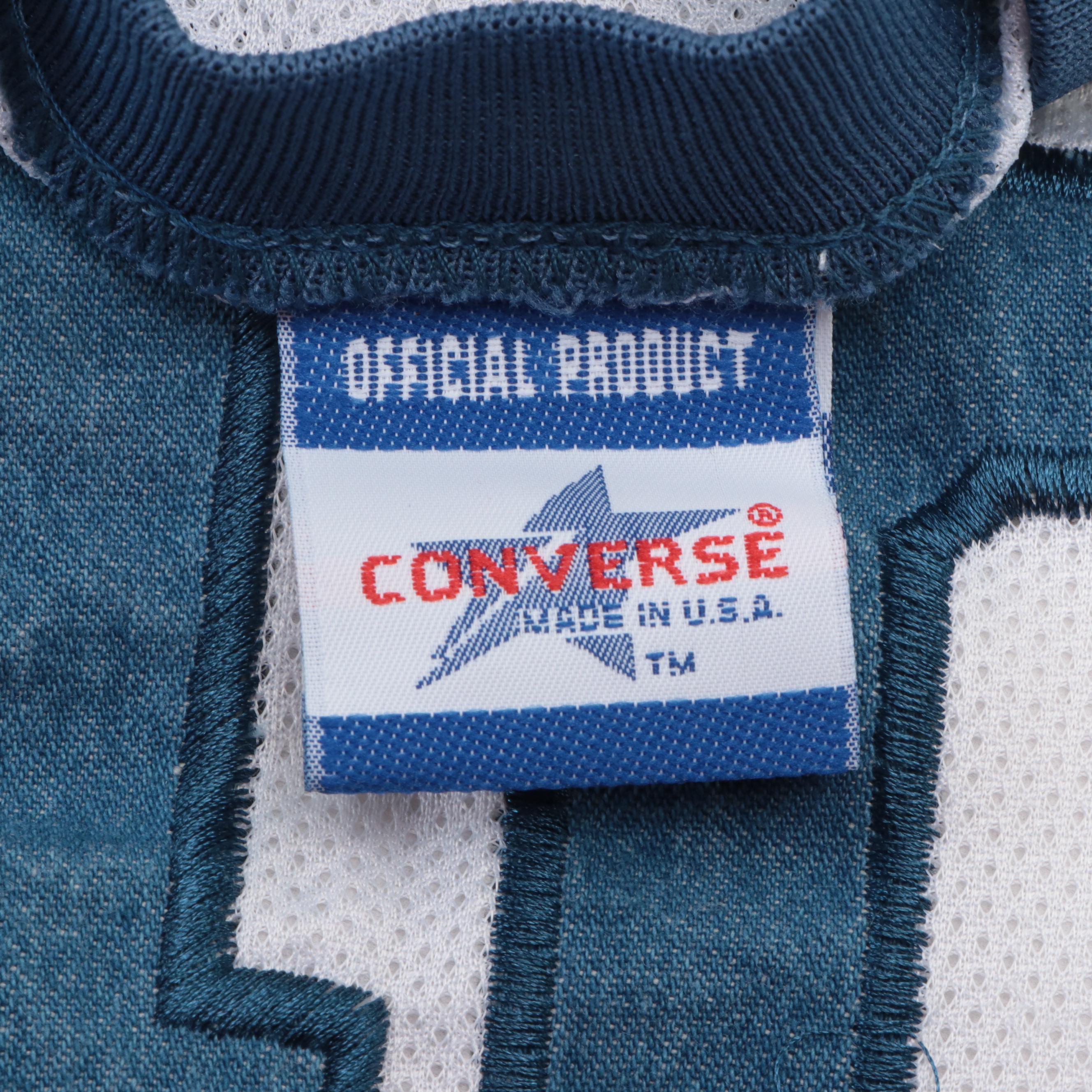 1996 University of Kentucky Wildcats Basketball #40 Walter McCarthy Denim Jersey