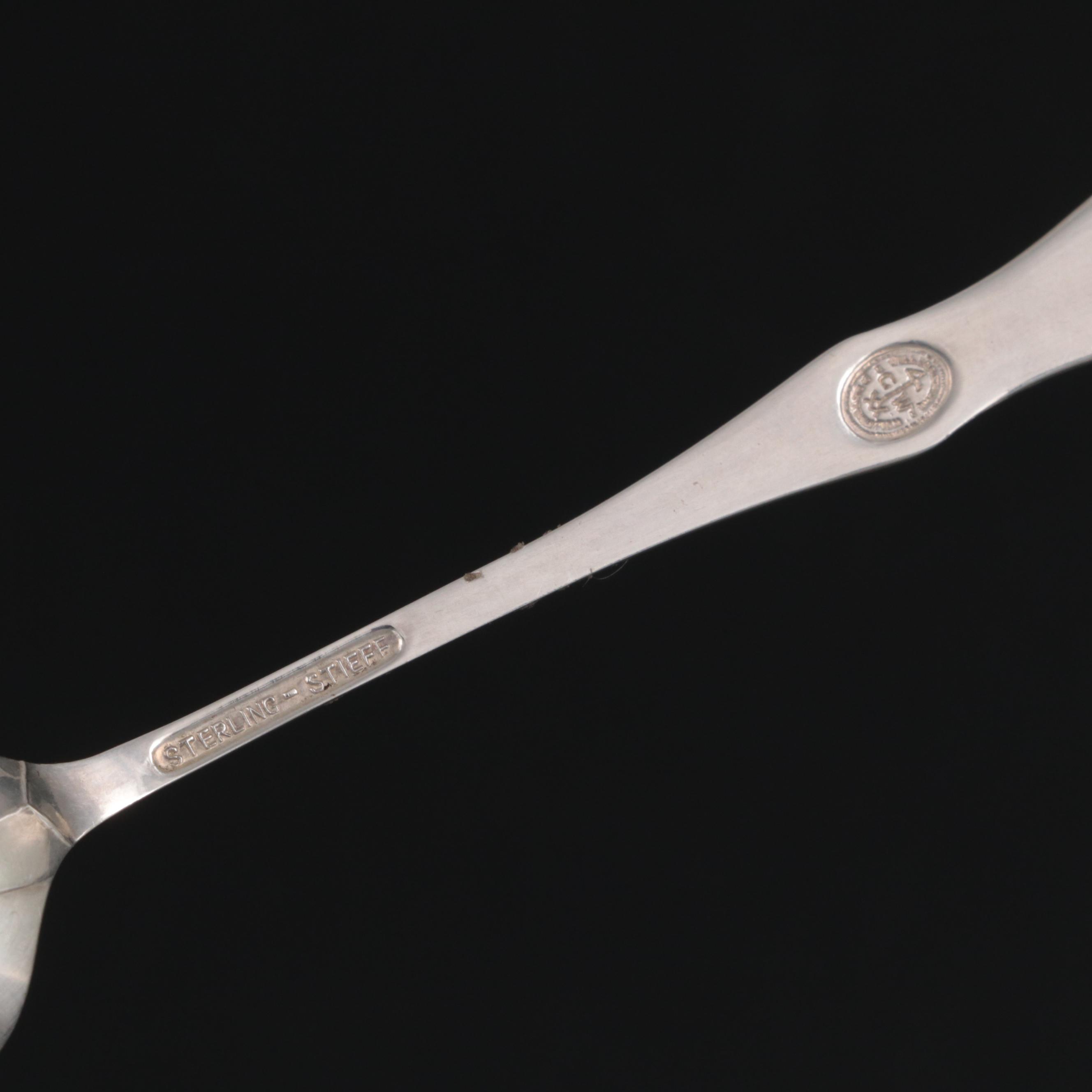 Kirk-Stieff "Williamsburg Queen Anne" Sterling Silver Demitasse Spoon