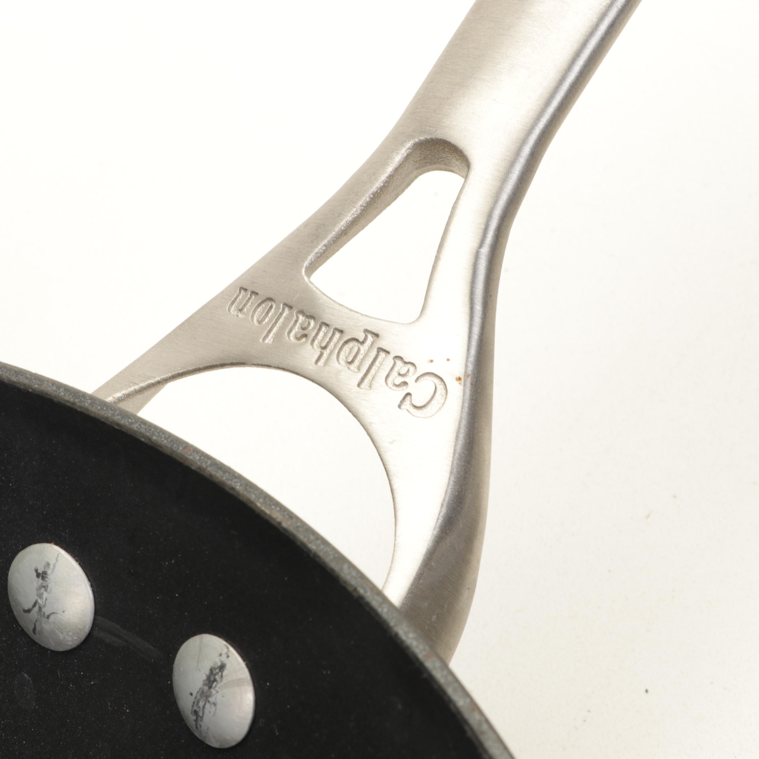 Calphalon Signature Non-Stick Skillet, Wok and Sauce Pan