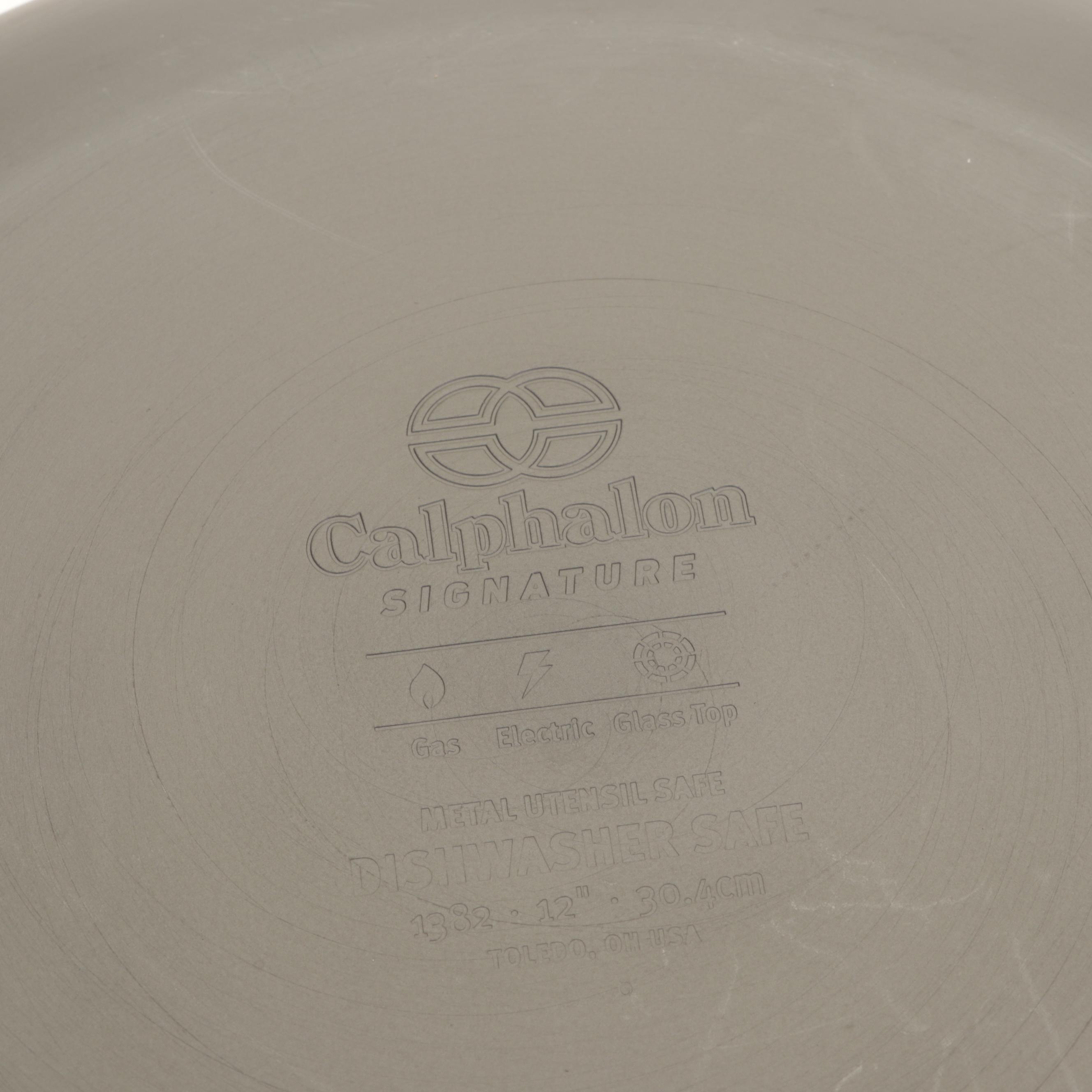 Calphalon Signature Non-Stick Skillet, Wok and Sauce Pan