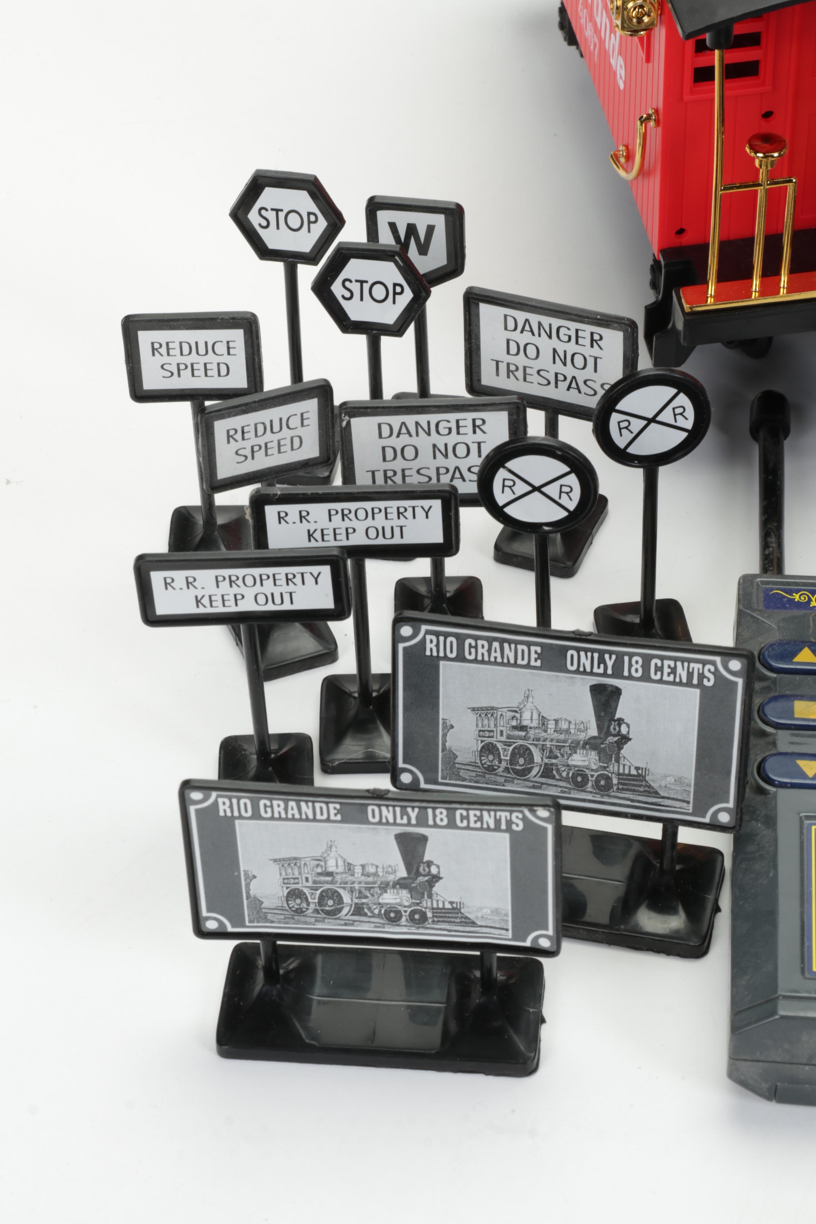 Scientific Toys Ltd. Wireless Remote Control Train Set, Late 20th Century