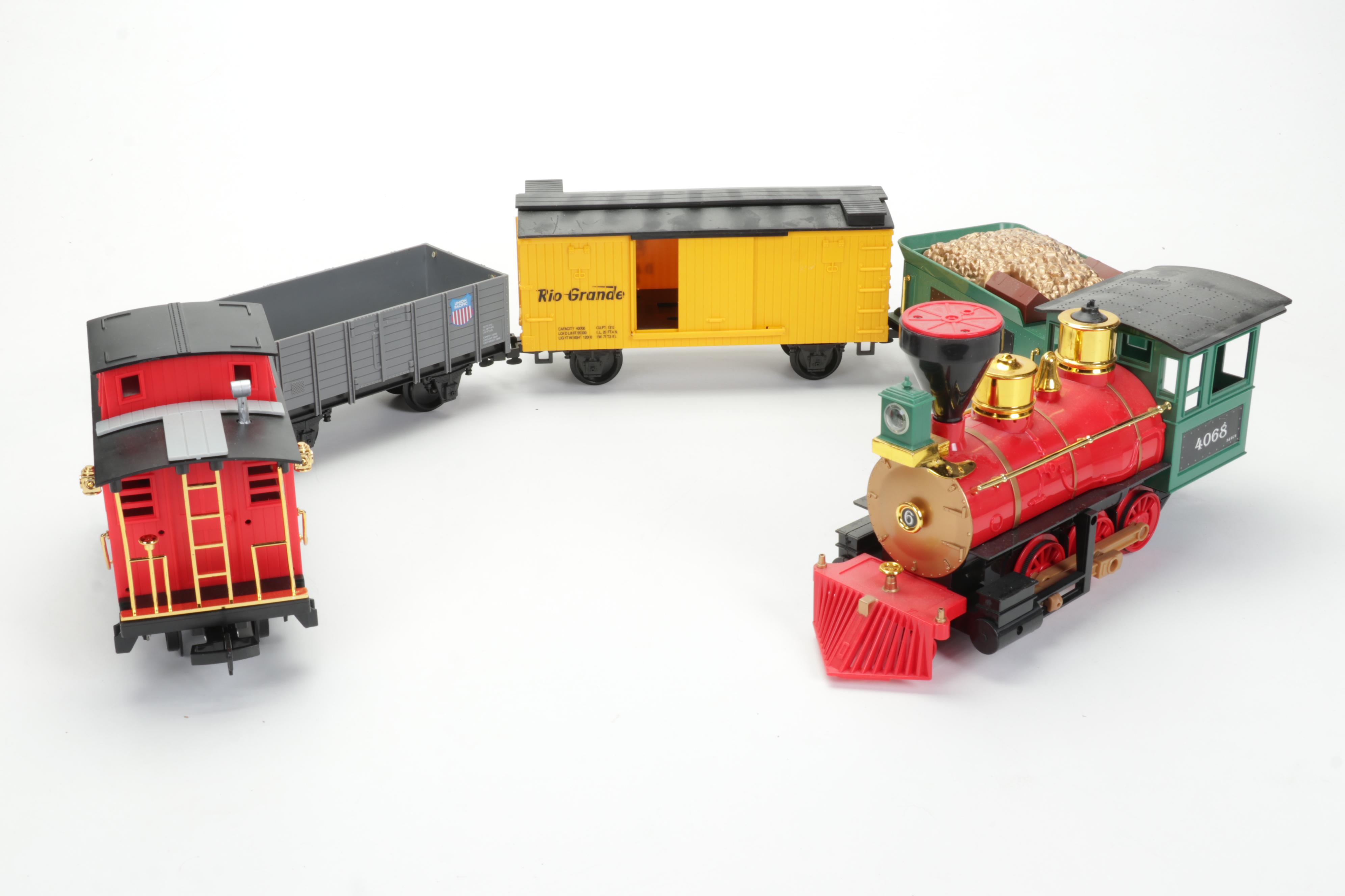 Scientific Toys Ltd. Wireless Remote Control Train Set, Late 20th Century