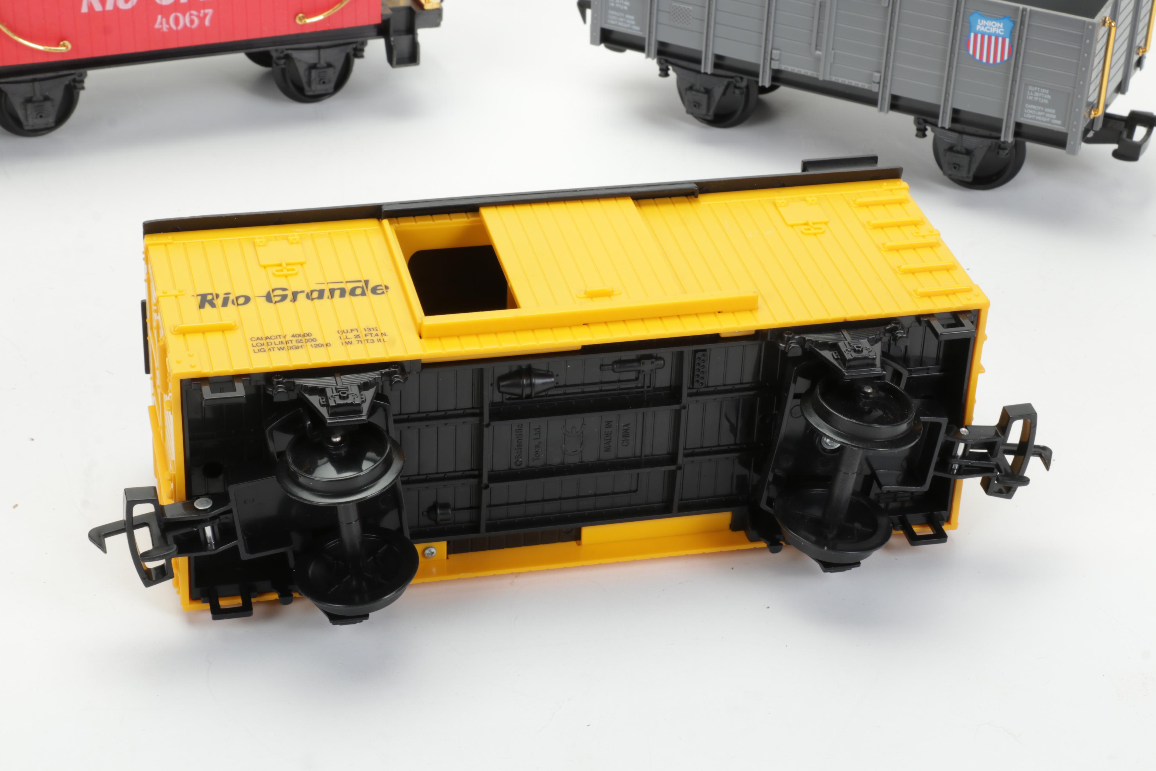 Scientific Toys Ltd. Wireless Remote Control Train Set, Late 20th Century