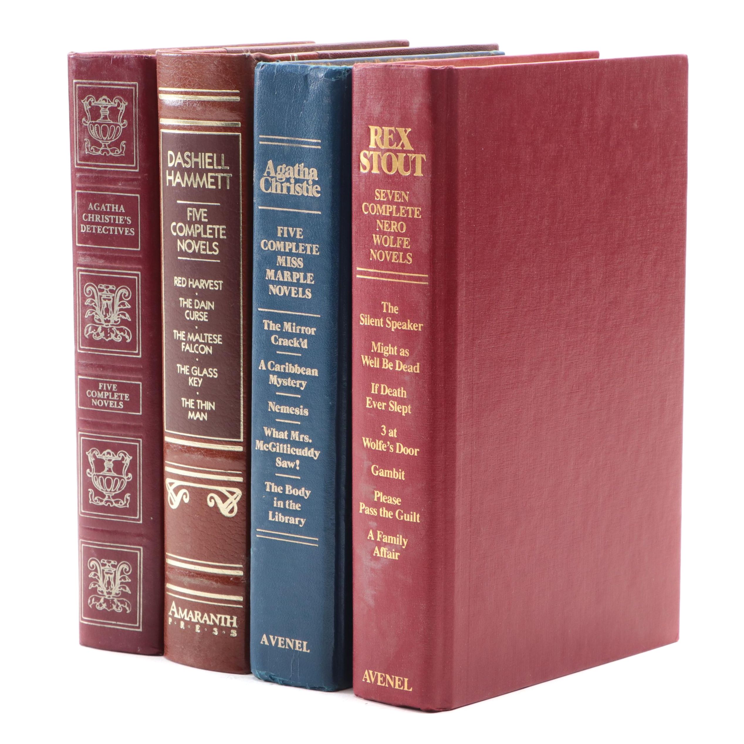 "Five Complete Miss Marple Novels" by Agatha Christie and More Mystery Books