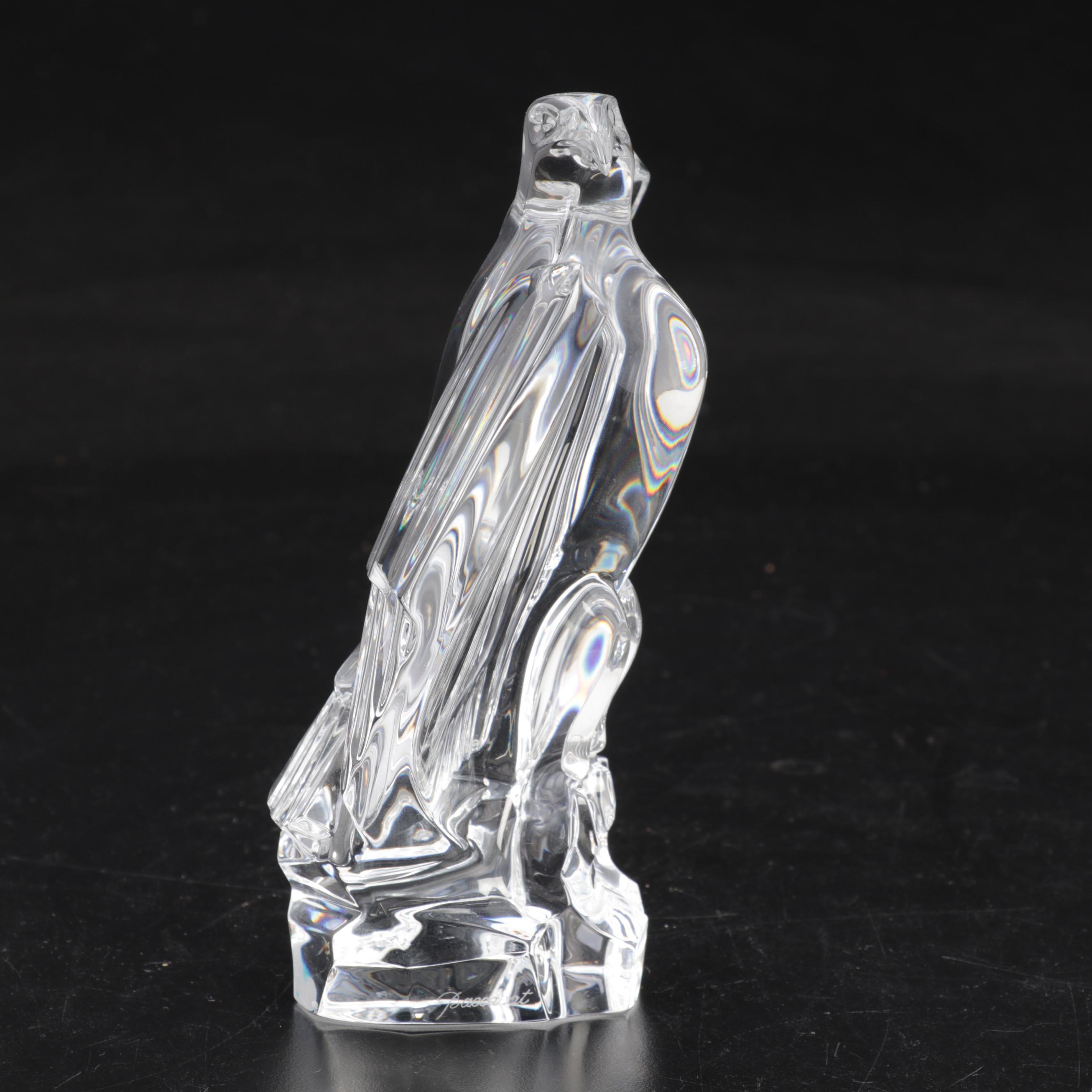 Baccarat Crystal Napoleonic Eagle Figurine