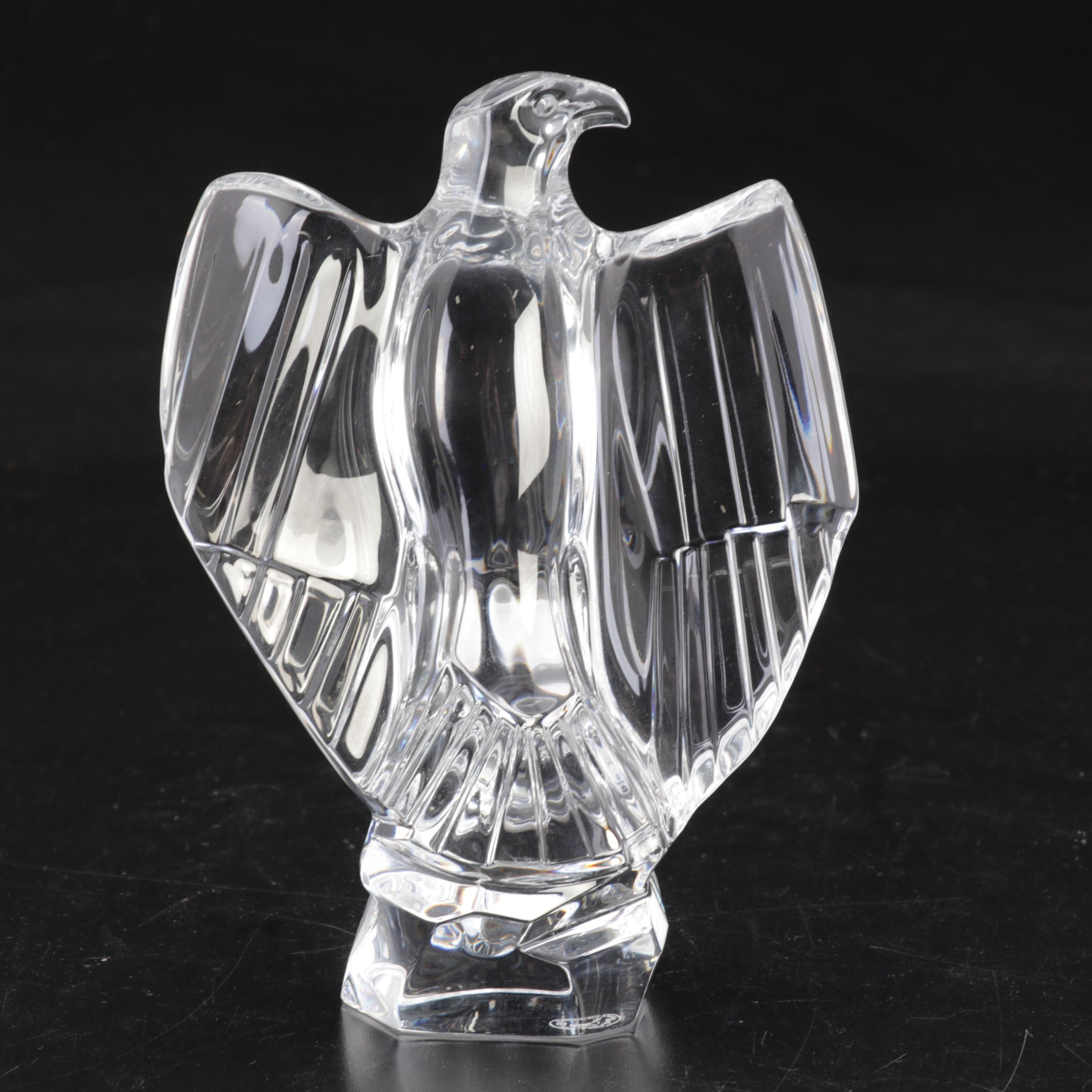 Baccarat Crystal Napoleonic Eagle Figurine