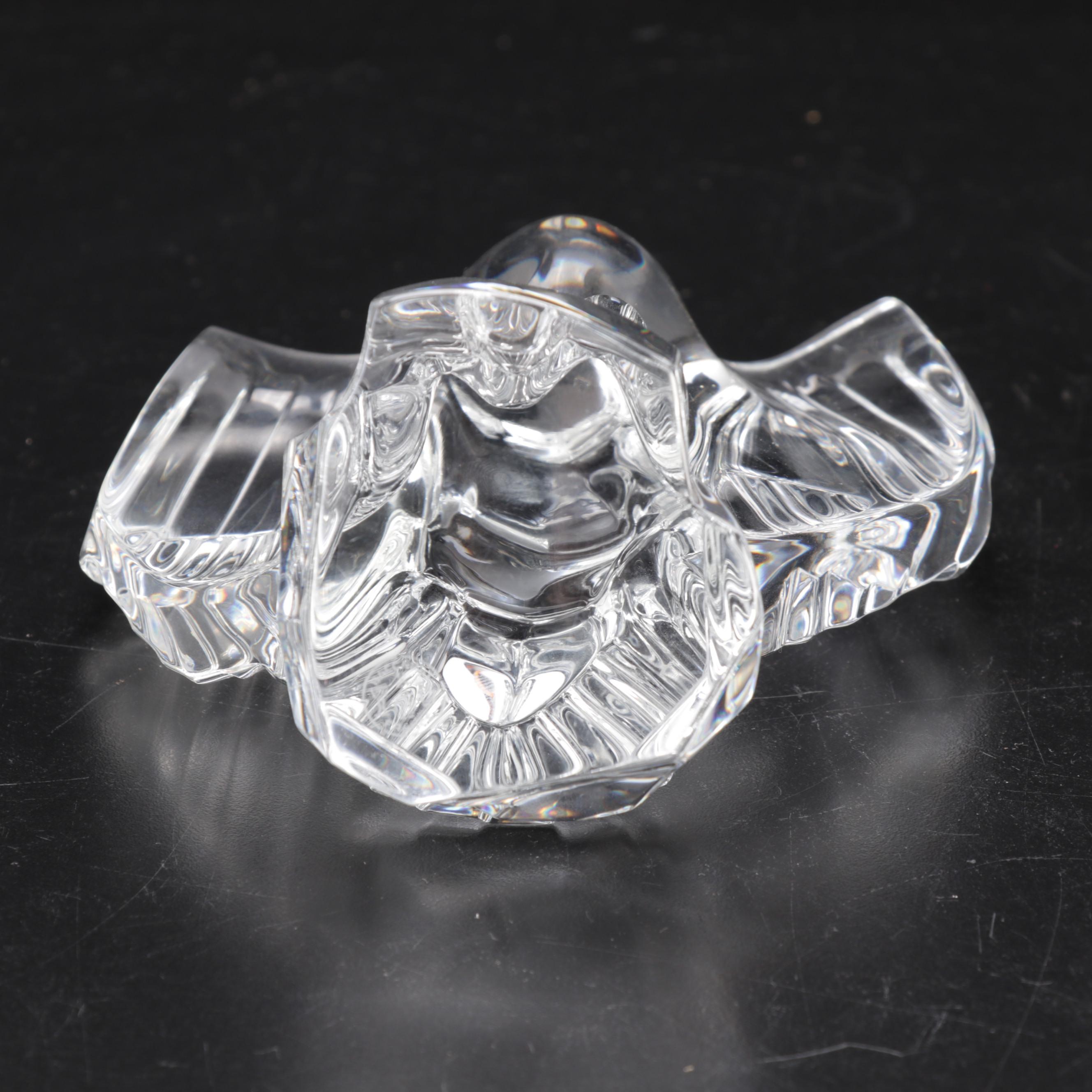 Baccarat Crystal Napoleonic Eagle Figurine