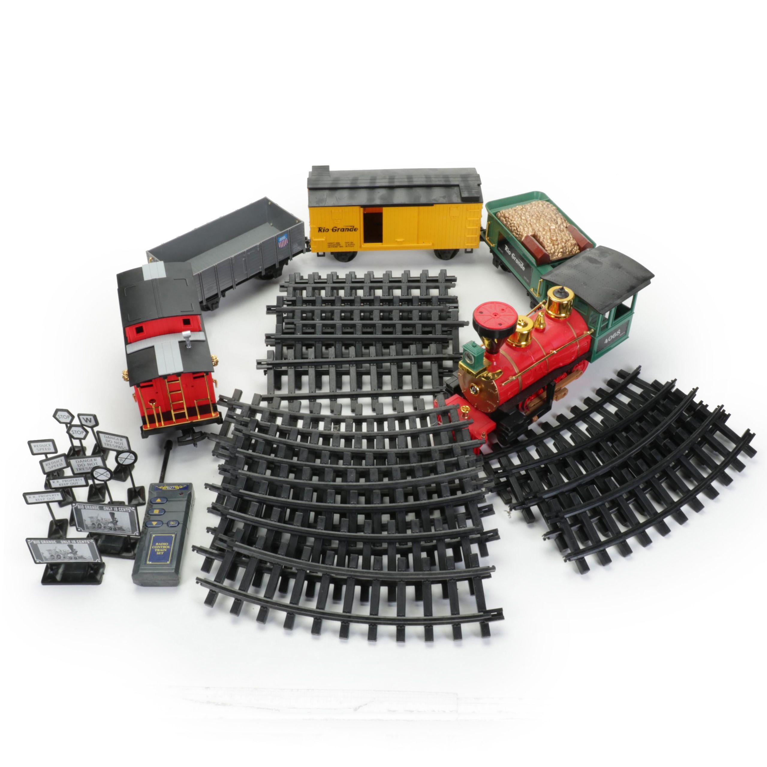 Scientific Toys Ltd. Wireless Remote Control Train Set, Late 20th Century