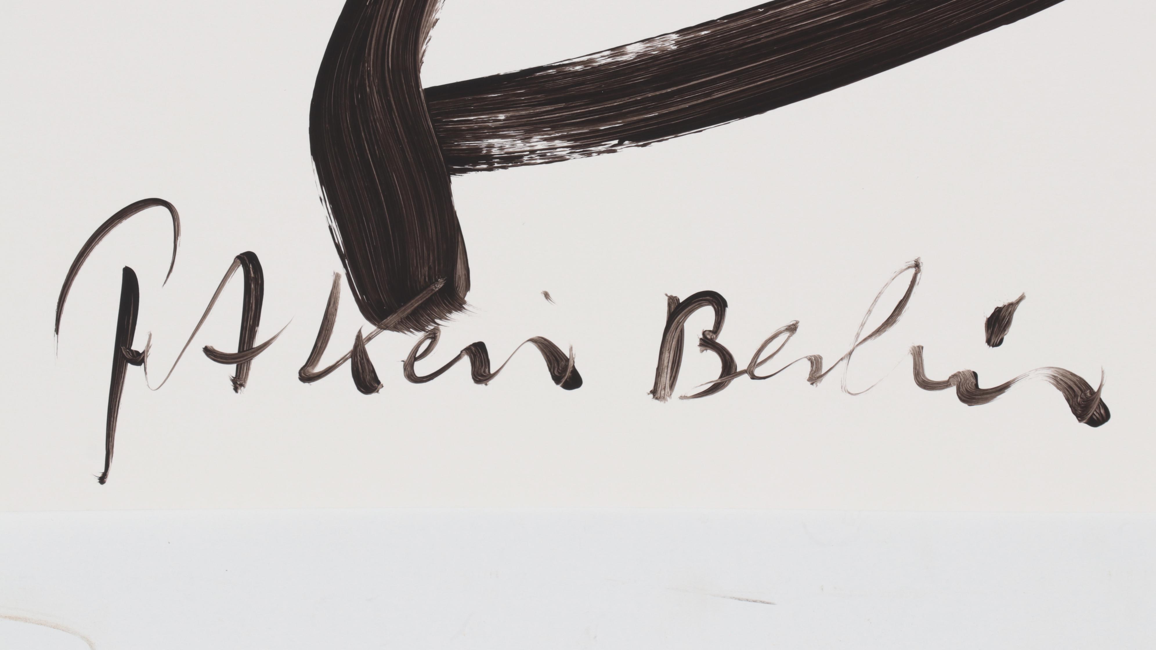 Peter Keil Abstract Portrait Acrylic Painting