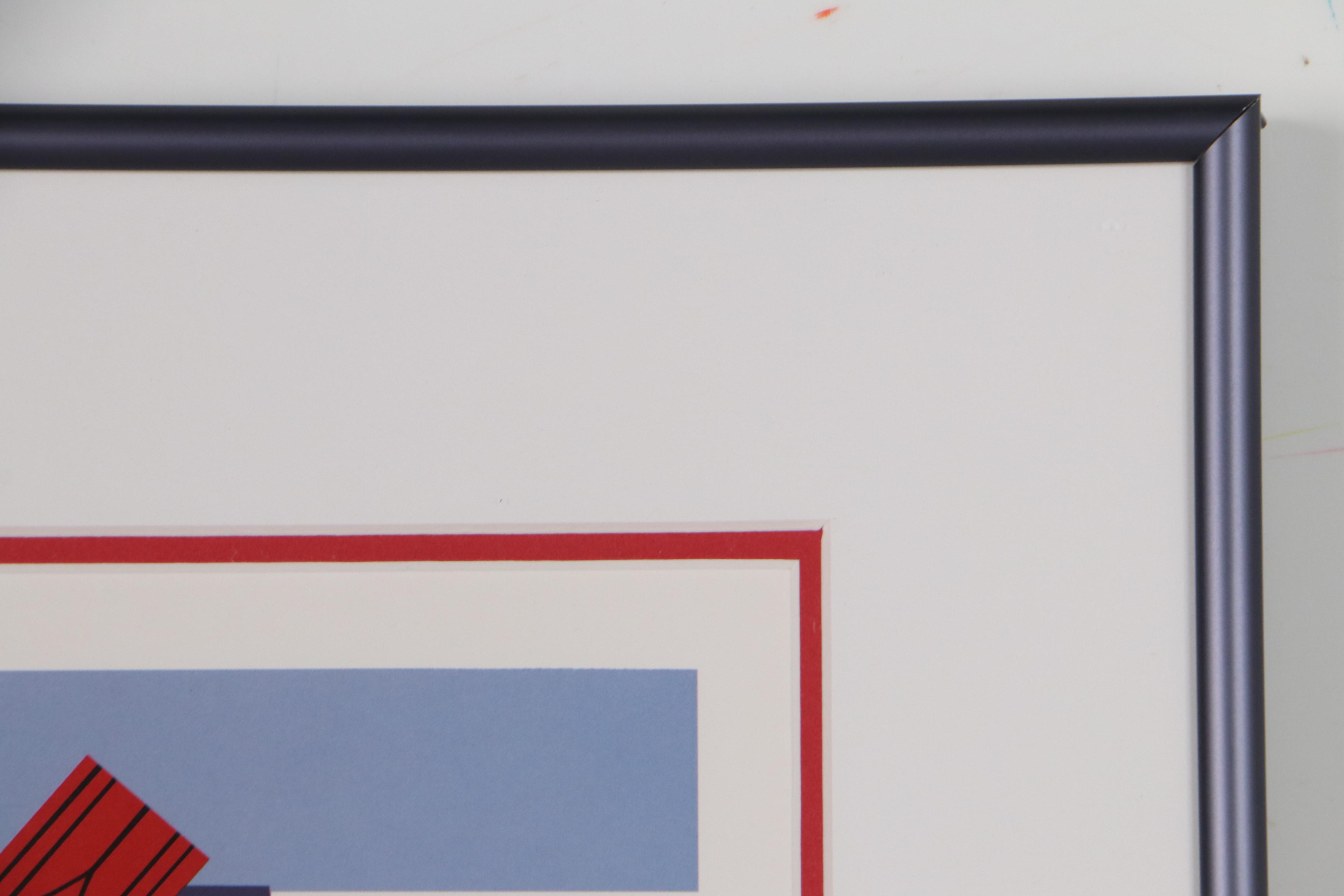 Charley Harper Giclée "Furrin' Feathers," Late 20th Century