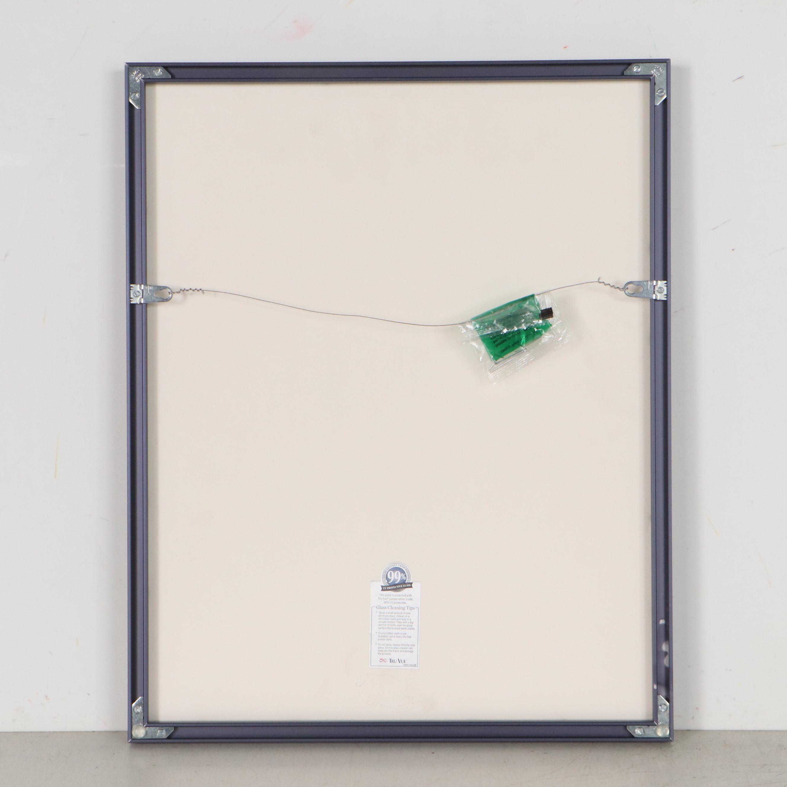 Charley Harper Giclée "Furrin' Feathers," Late 20th Century