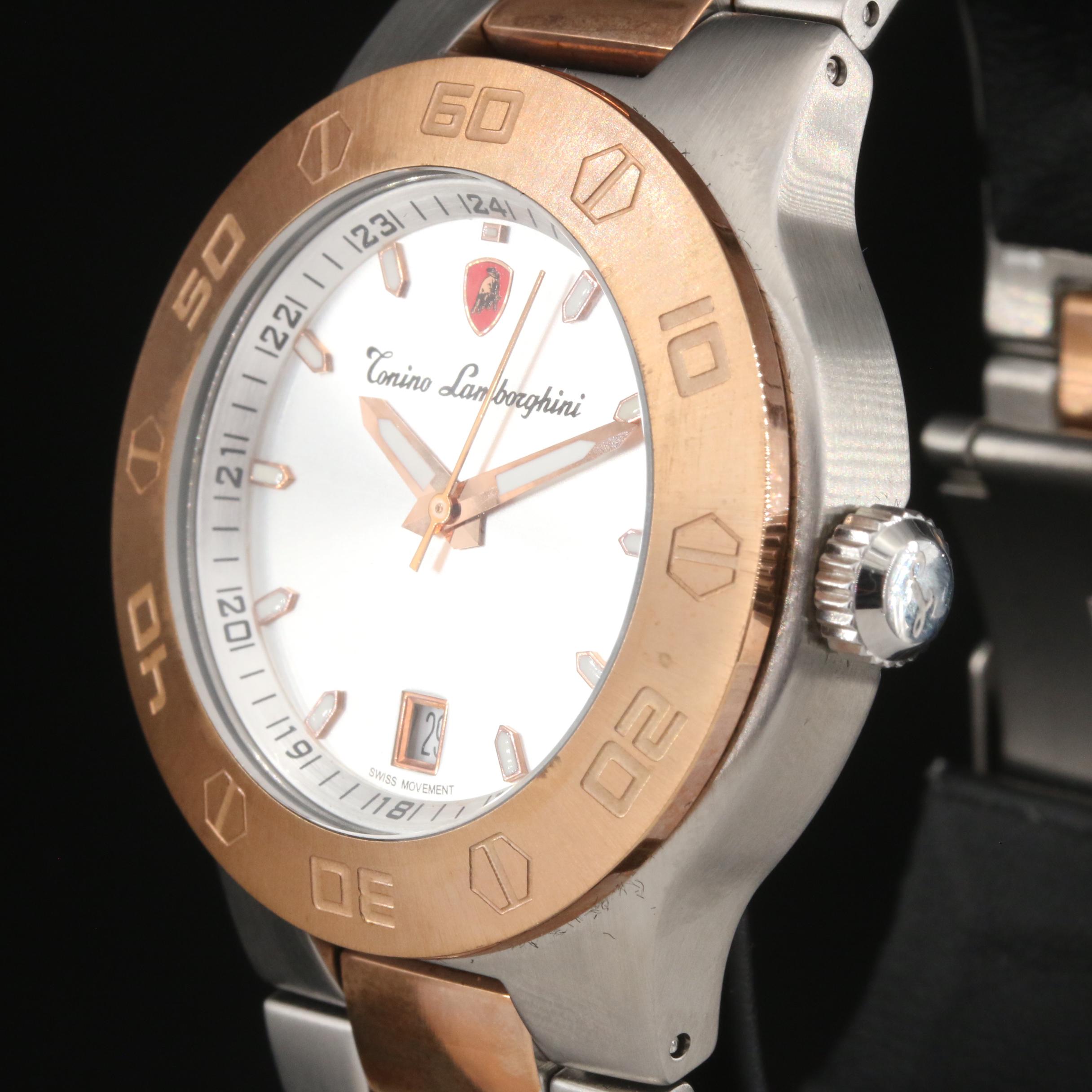 Tonino Lamborghini Silver Dial Watch