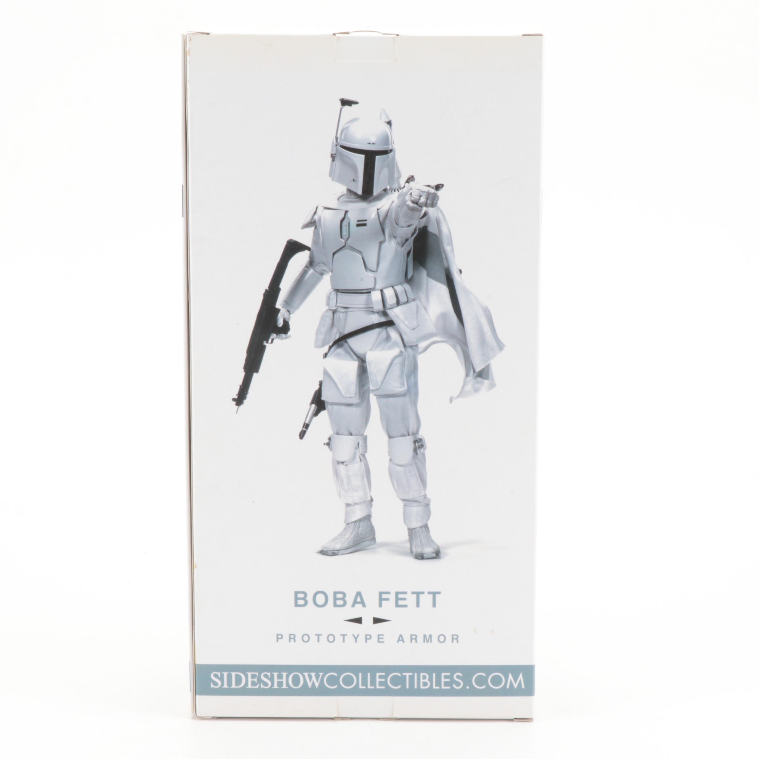 Exclusive Sideshow Collectibles Star Wars Boba Fett Prototype Armor Figure
