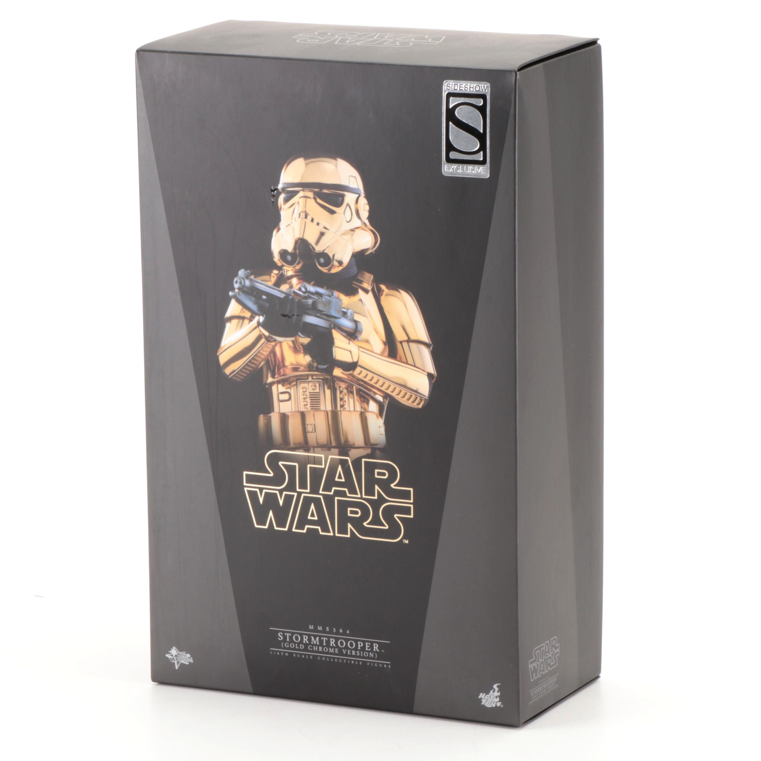 Hot Toys Star Wars "Stormtrooper" Gold Chrome Version 1/6 Collectible Figure