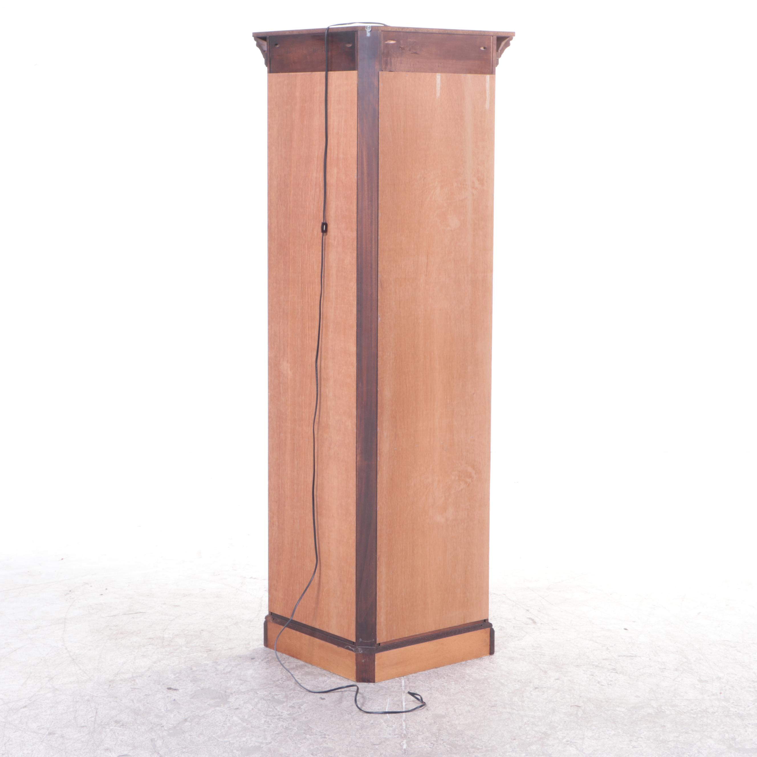 Maple Corner Display Cabinet