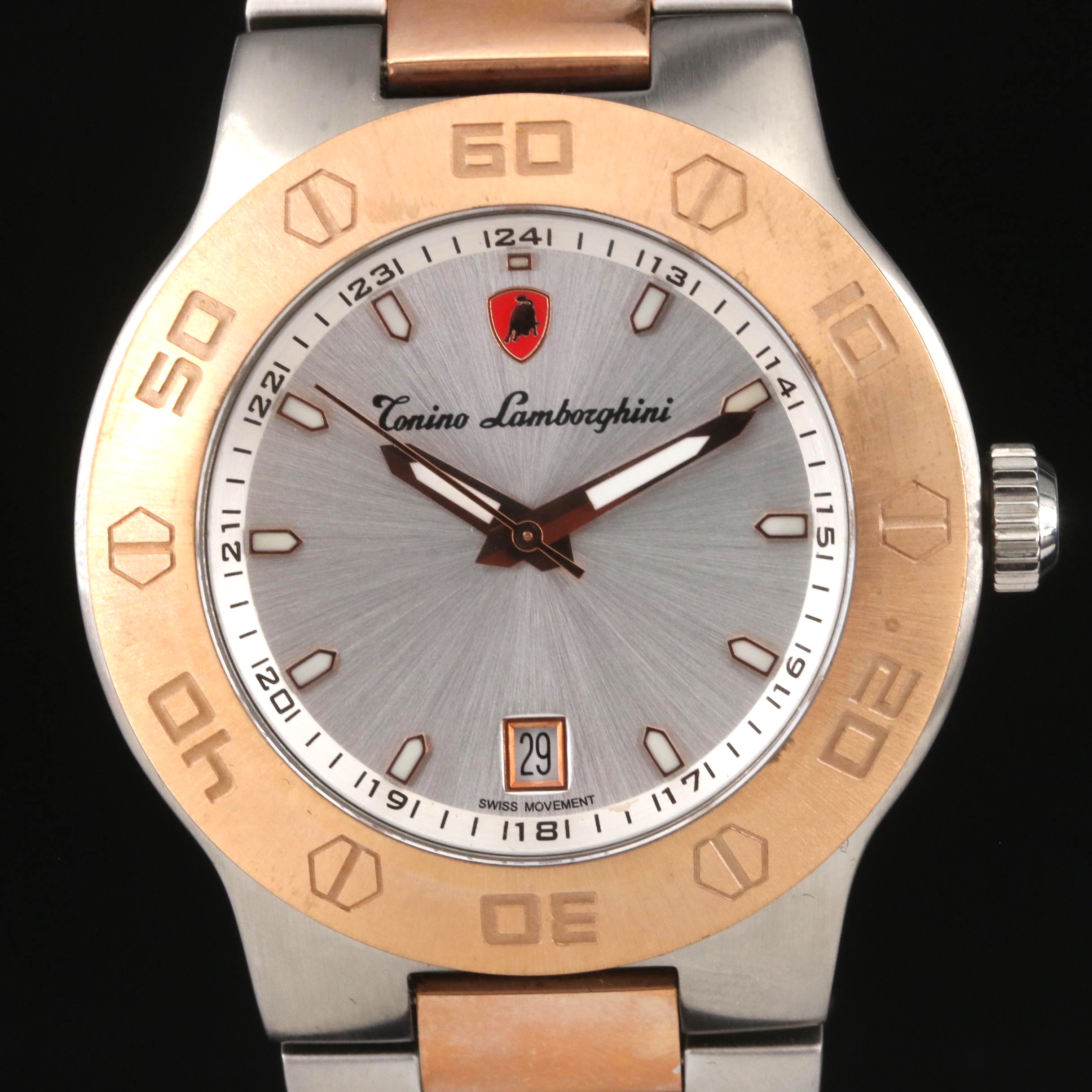 Tonino Lamborghini Silver Dial Watch