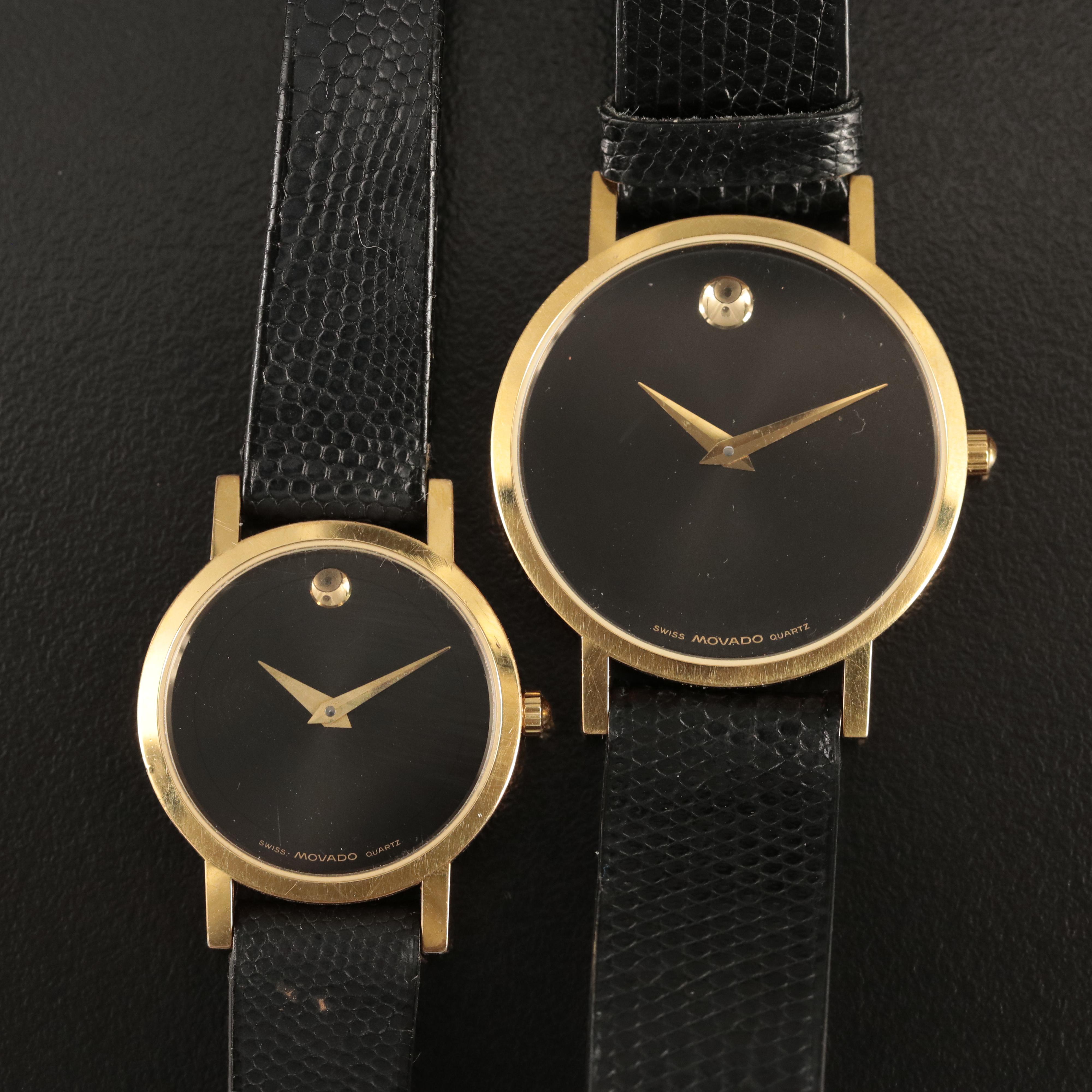 Two Swiss Movado Museum Watches