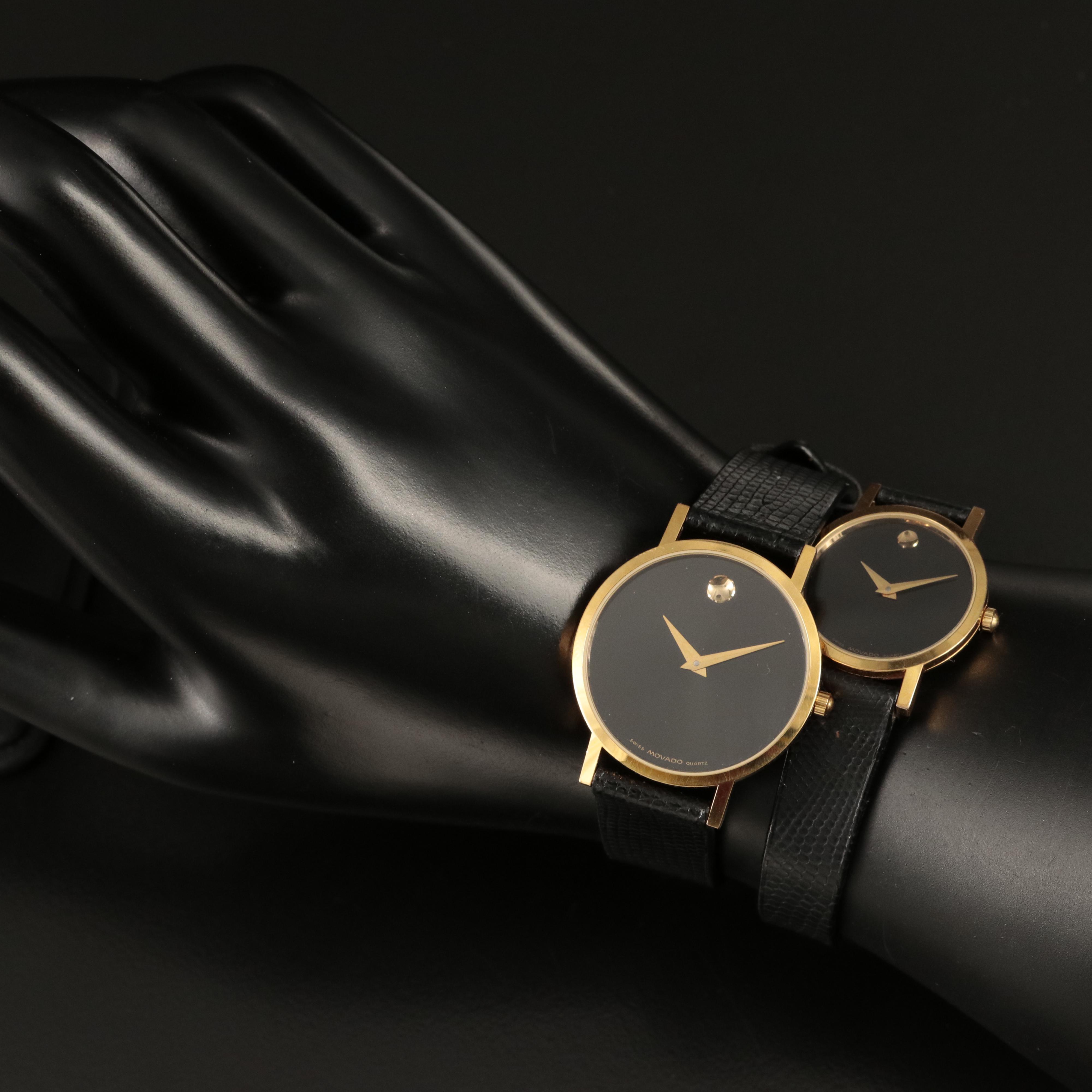 Two Swiss Movado Museum Watches