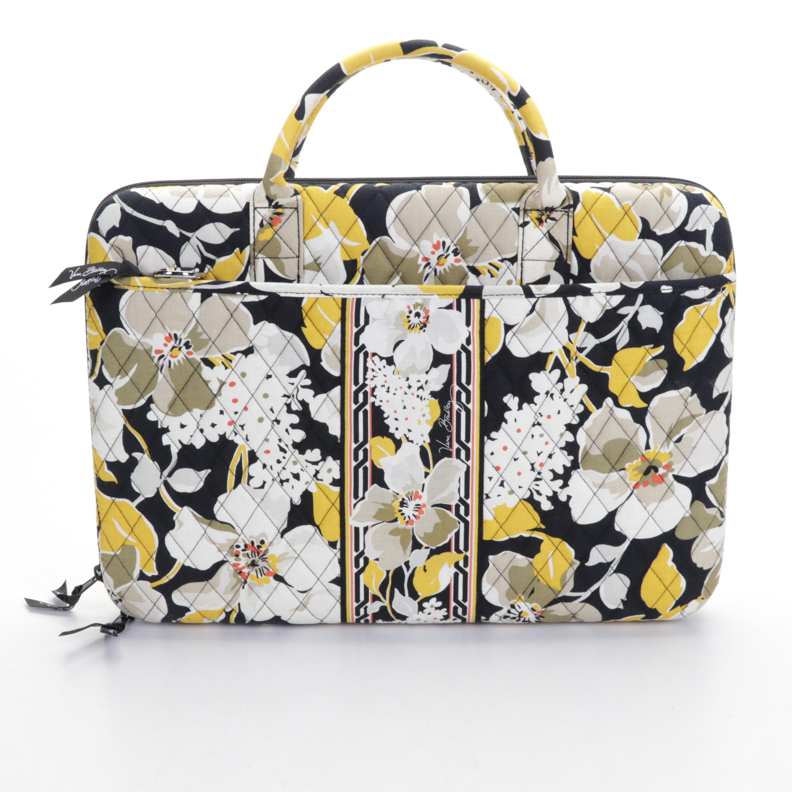 Vera Bradley Laptop Bag with Laptop and Keyboard Covers